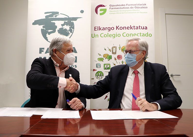El Colegio de Farmacéuticos de Gipuzkoa se suma al Fondo de Emergencias de Farmamundi