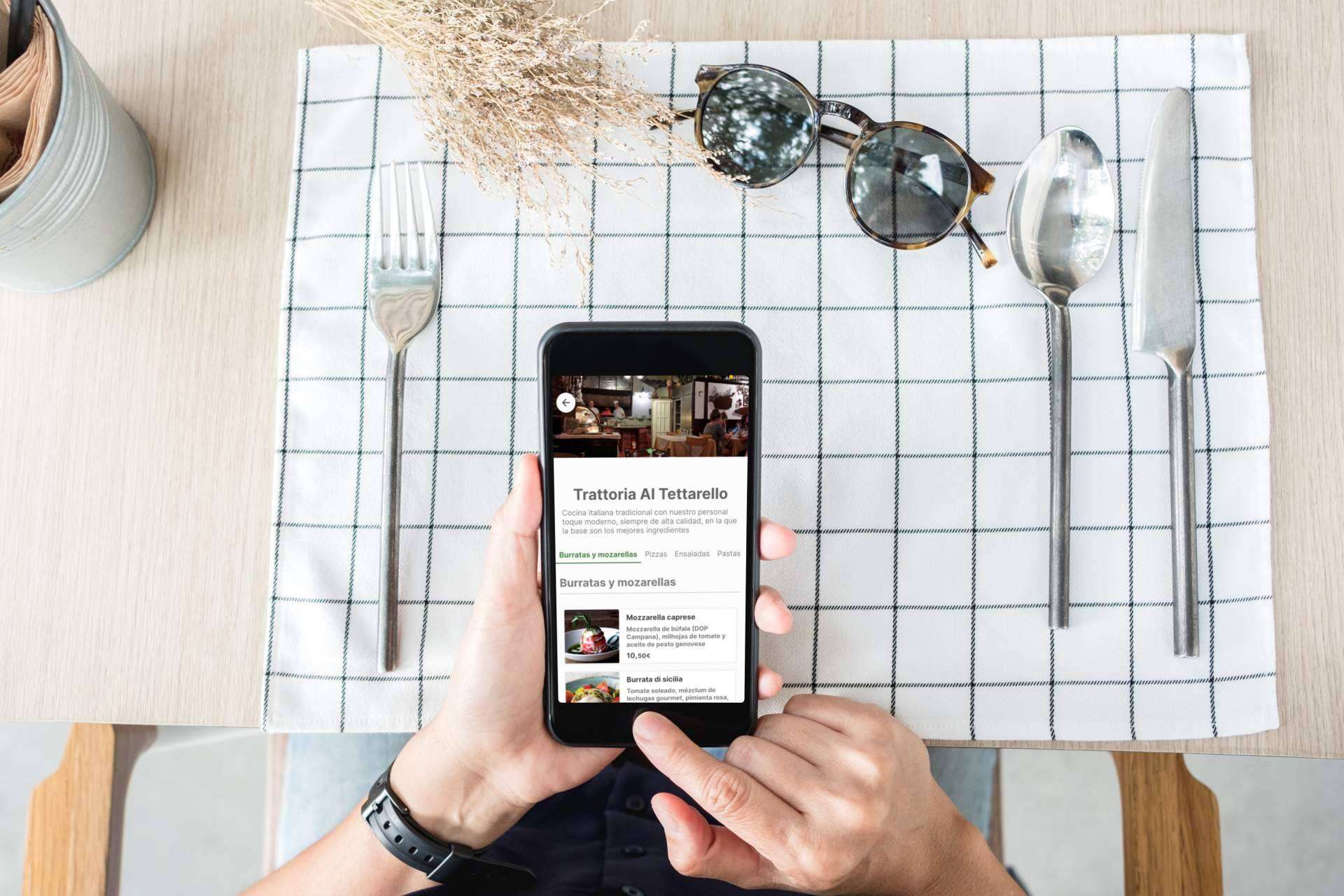 Reducir los errores en las comandas de un restaurante con esta app para pedir y pagar desde el móvil, Order In