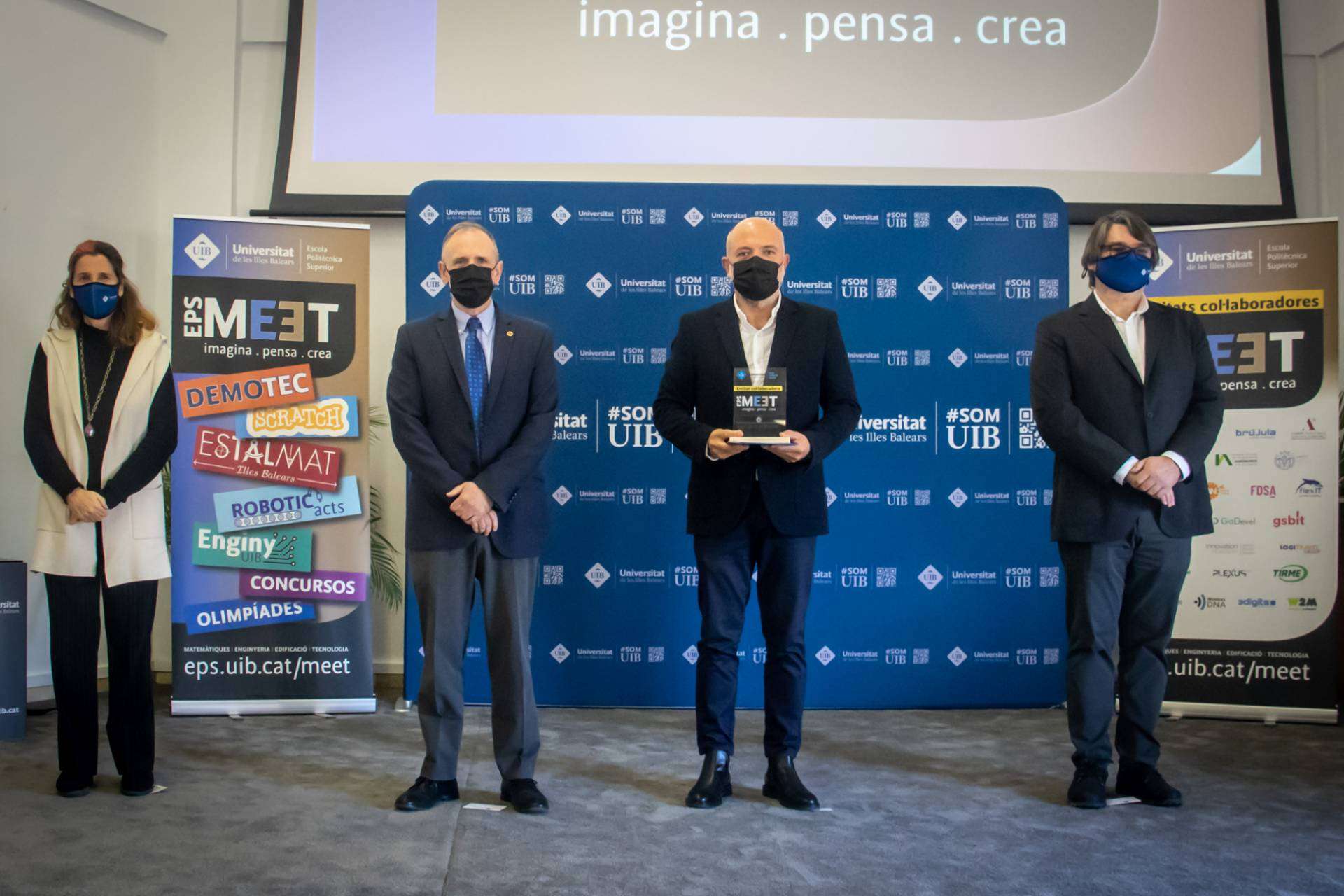 3digits recibe un reconocimiento por su colaboración con la UIB en el programa MEET EPS