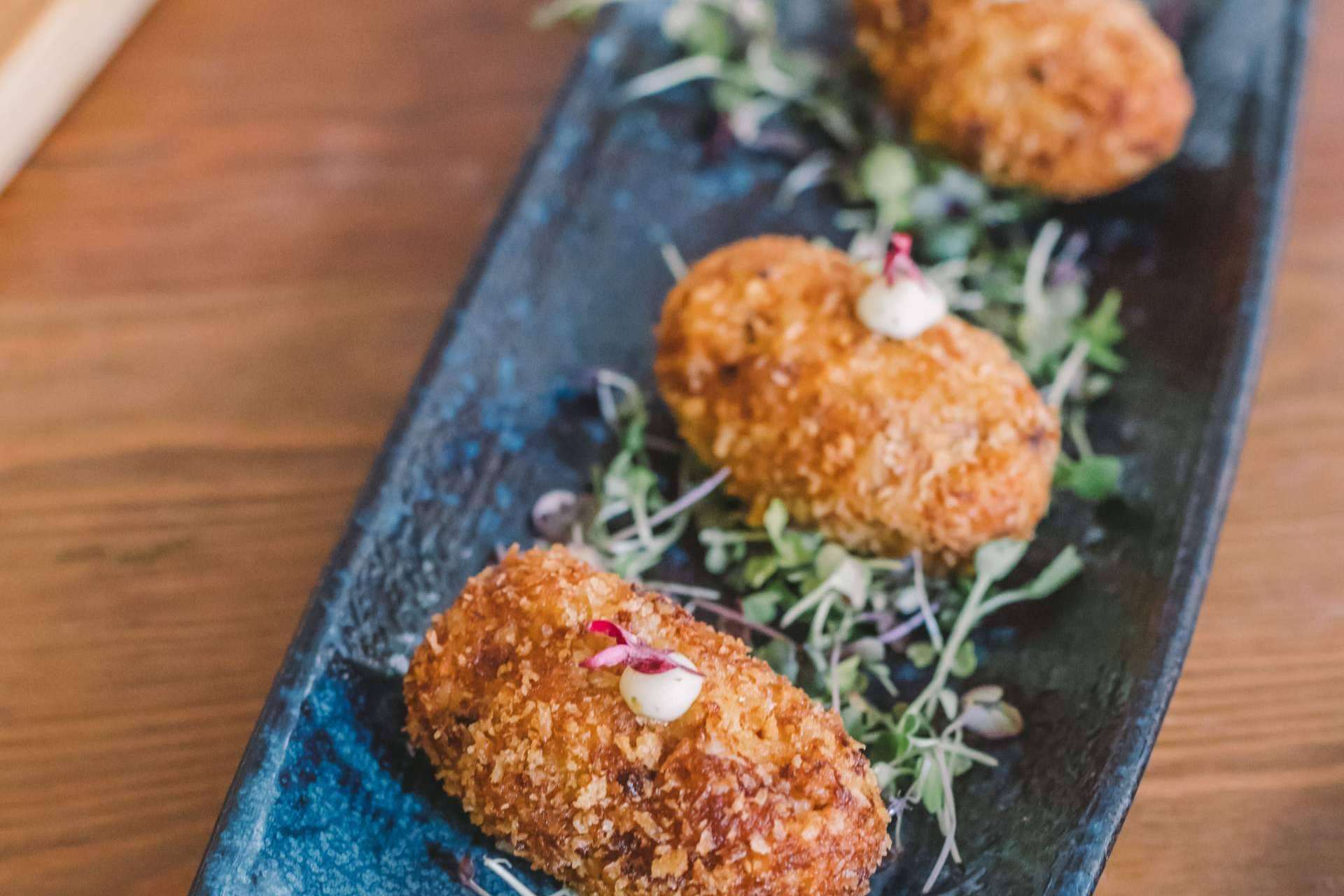 Las deliciosas croquetas caseras del restaurante barcelonés Vic Brasería