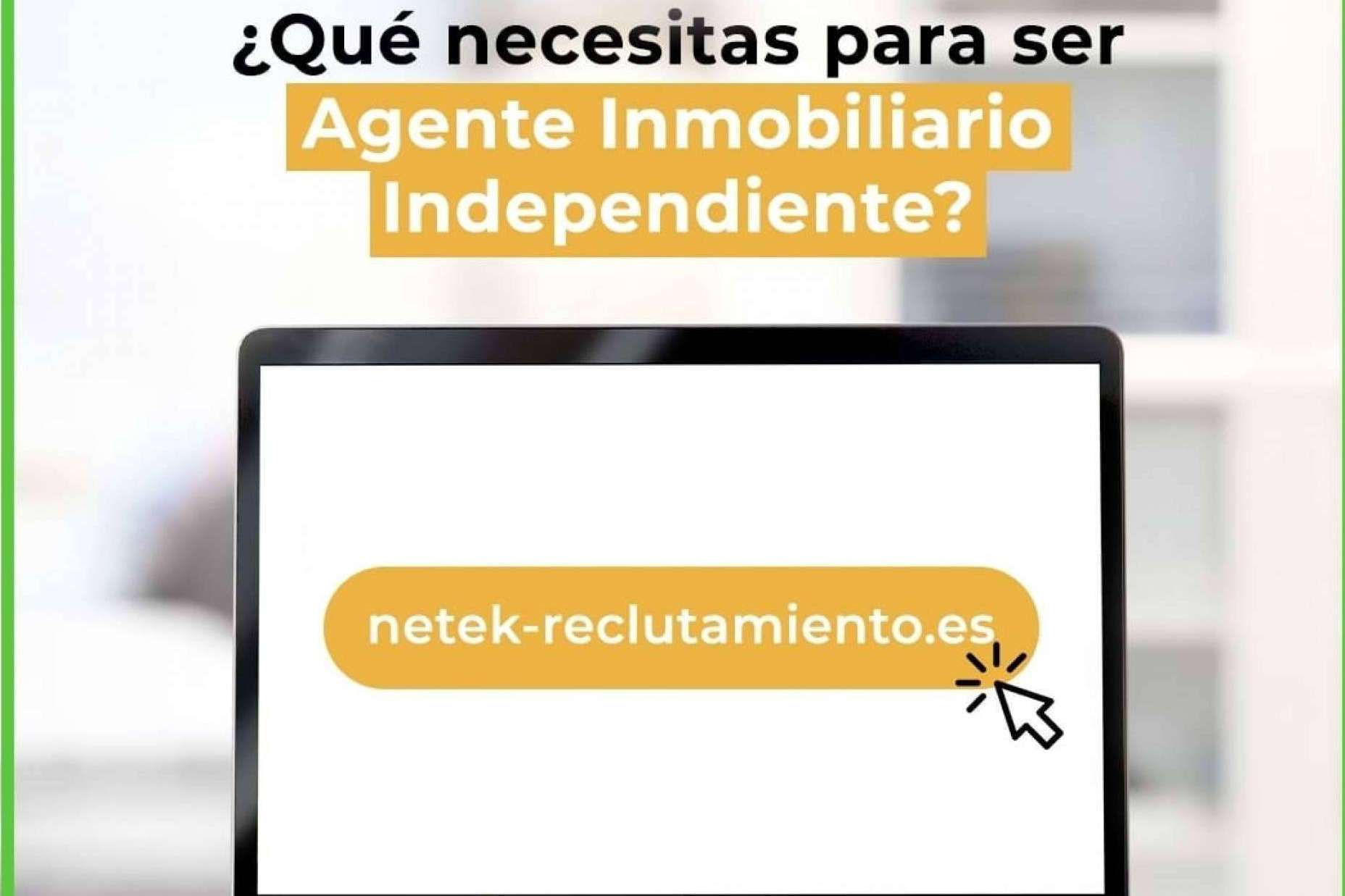 Los servicios de Netek, formación para convertirse en un agente inmobiliario independiente