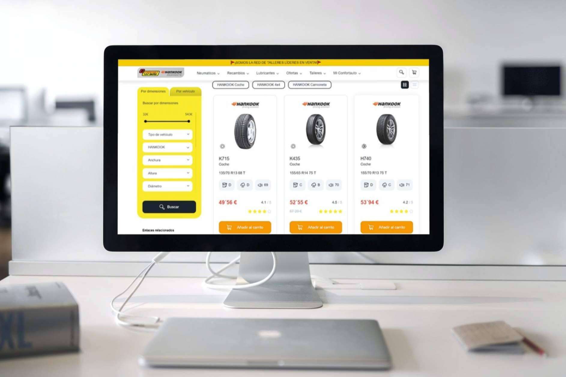 Comprar neumáticos online al mejor precio con la guía práctica de Confortauto