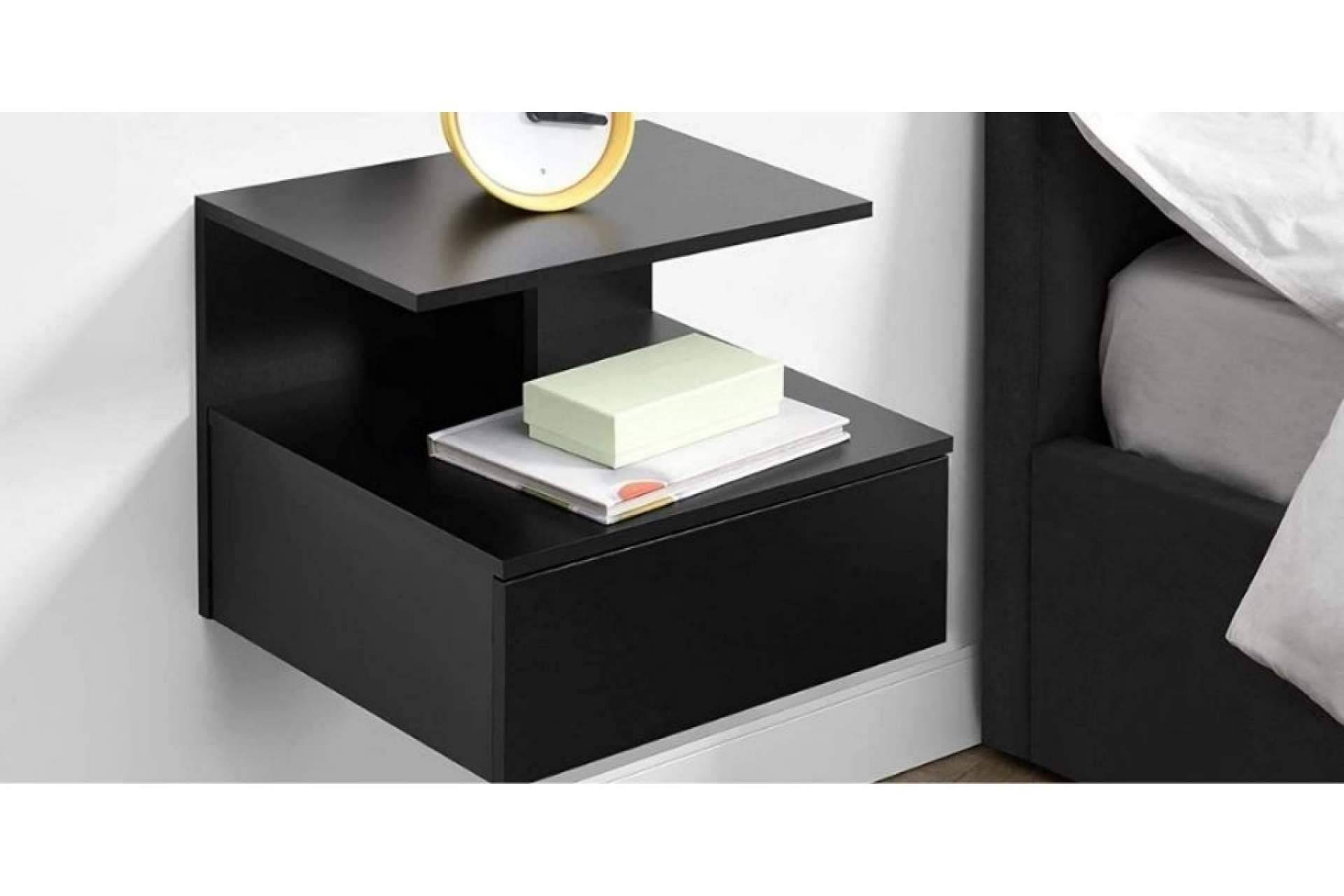 Las ventajas de decorar una habitación con mesitas de noche flotantes, por el portal web Mesitas de Noche Originales