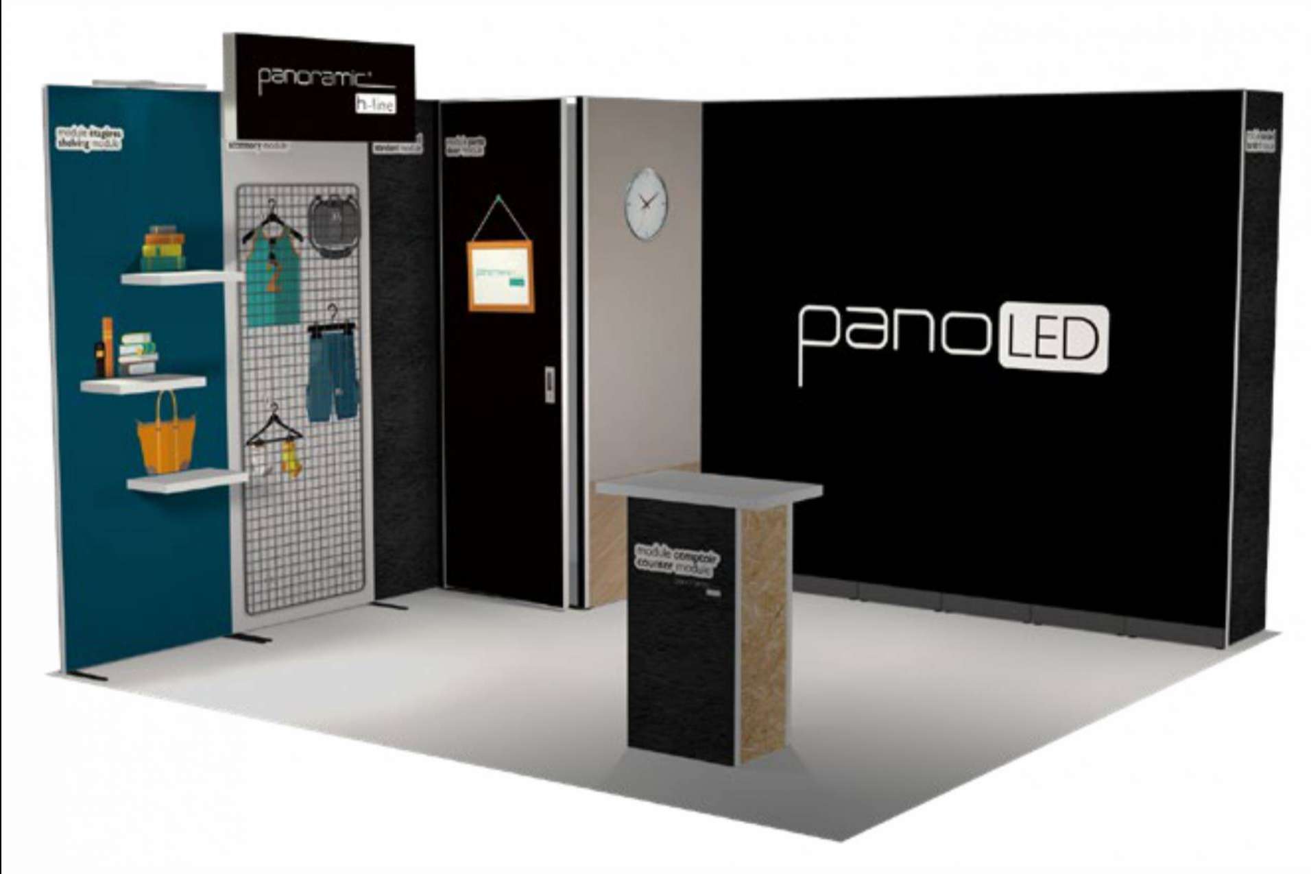 Olika Stands ofrece los paneles LED que permiten crear vídeo wall modulares en el stand