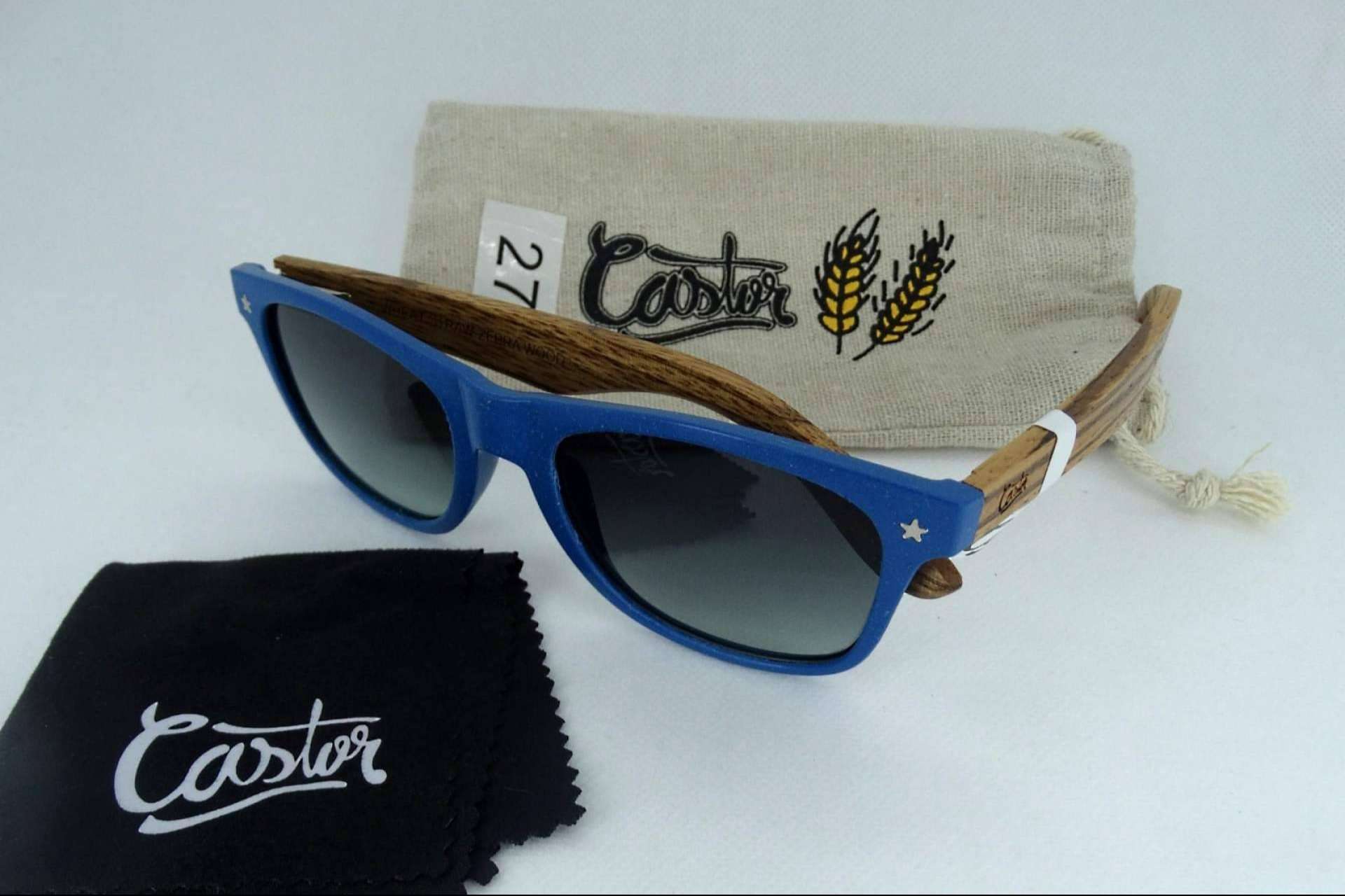 Las gafas de sol de Castor Sunglasses están fabricadas con materiales 100 % biodegradables