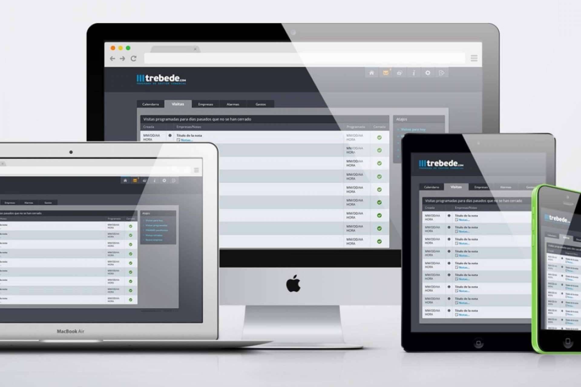 Organizar toda la información de las empresas con facilidad y agilidad con el CRM de Trebede