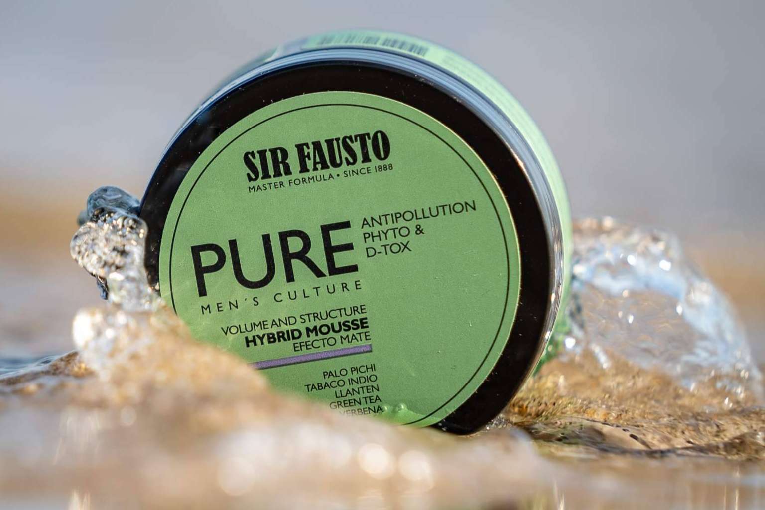 Sir Fausto ofrece productos de peinado masculino para todo tipo de cabellos