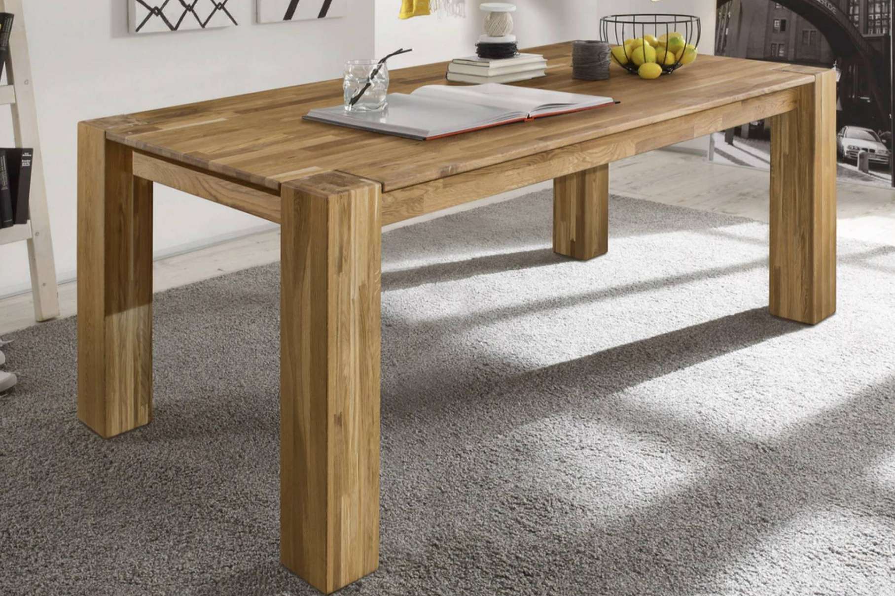 Los muebles de madera maciza de Roble Store para conseguir un estilo rústico en la decoración del hogar