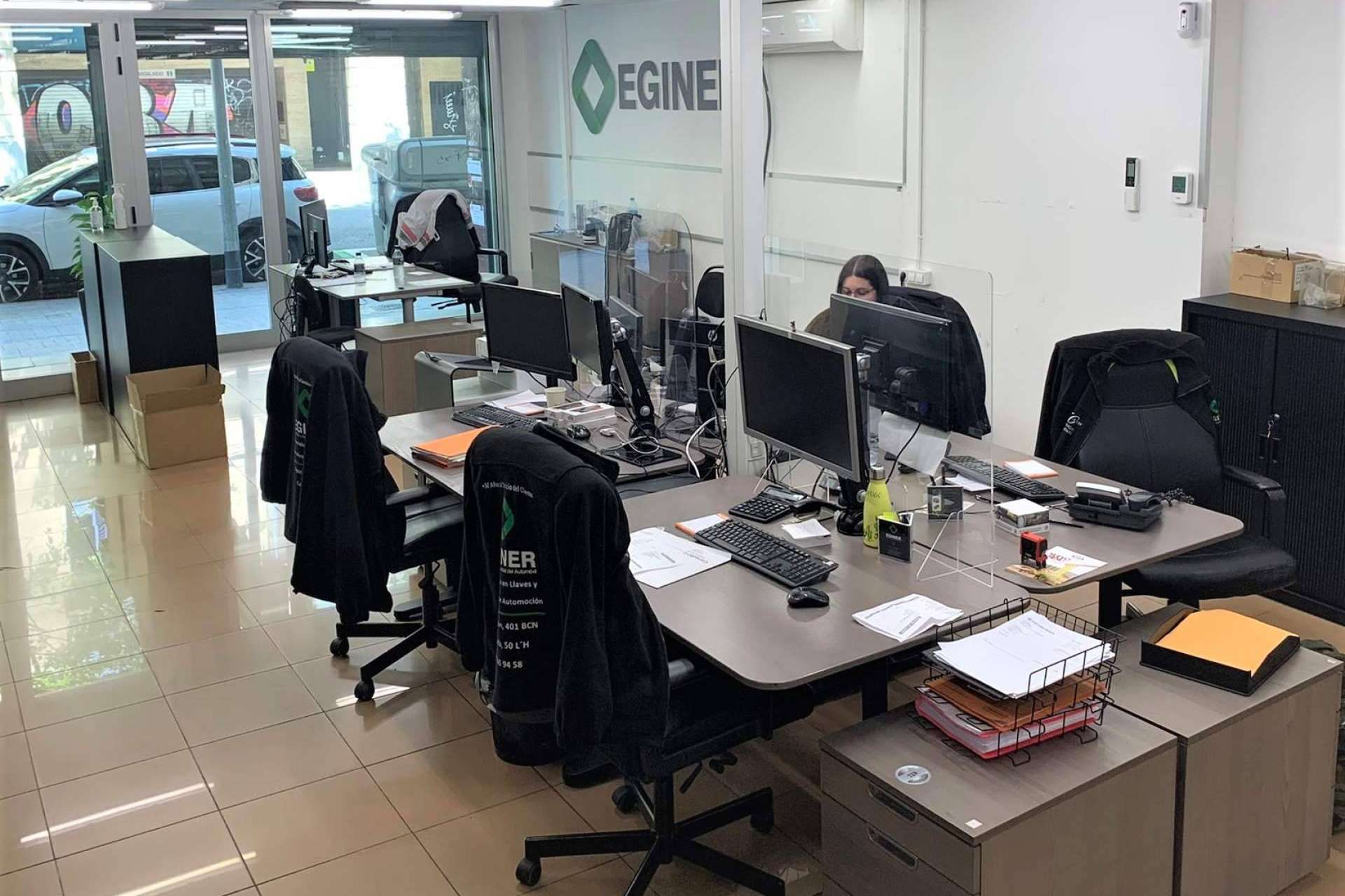 El nuevo local de la compañía EGINER para el recambio de llaves y cerraduras, entre otros servicios