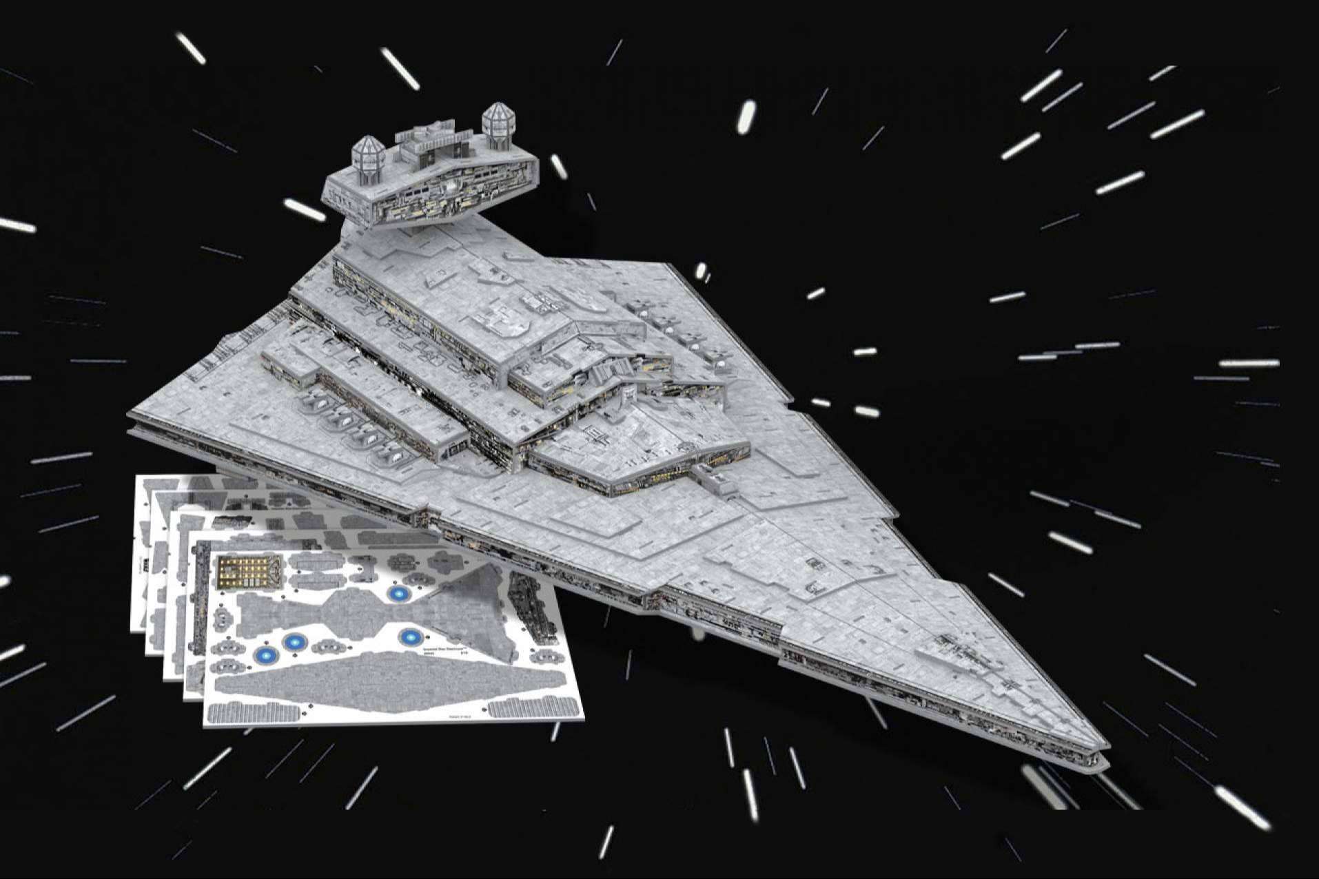 Impactantes puzzles 3D de Star Wars de la mano de la compañía juguetera WorldBrands