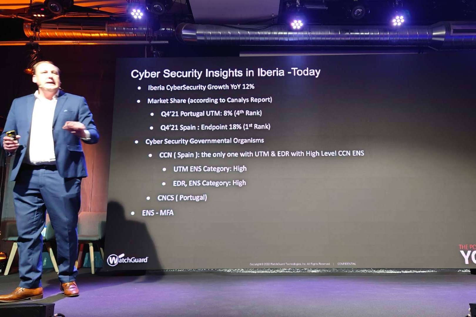 3digits asiste a la conferencia anual Apogee de partners de WatchGuard de 2022