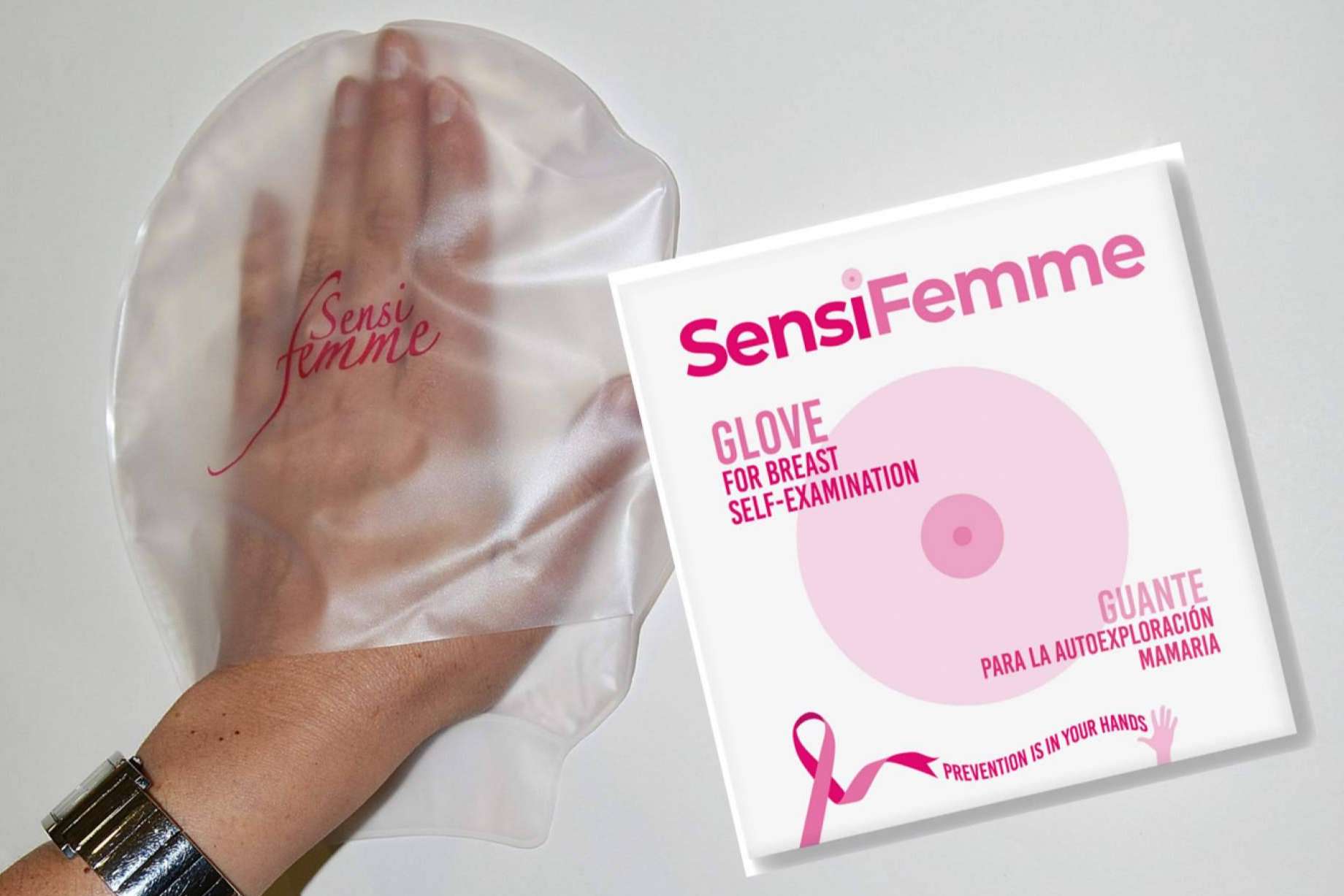 SensiFemme, el guante de autoexploración mamaria de Best Breathe