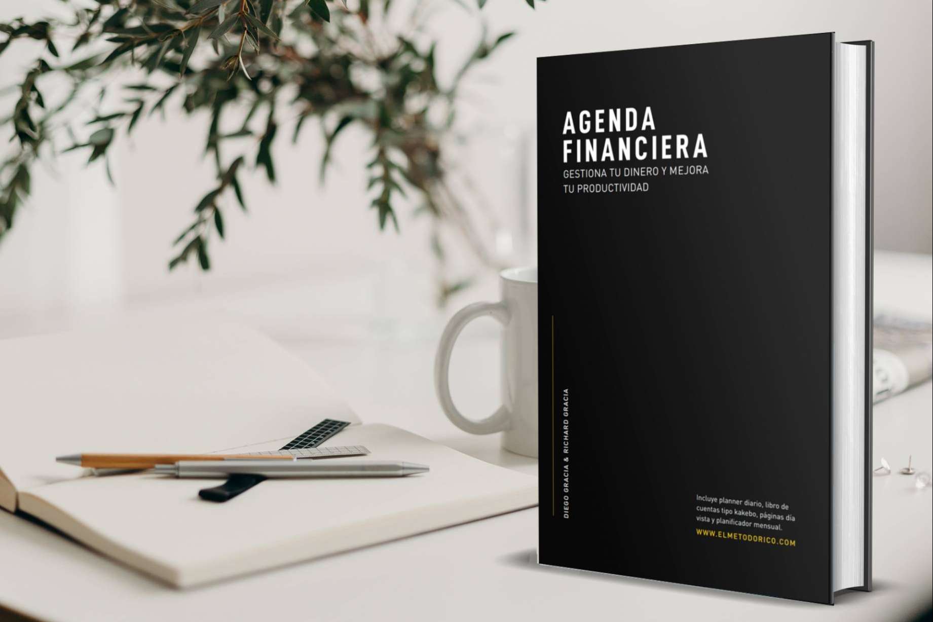 Los autores de El Método RICO y su  Agenda Financiera para gestionar las finanzas de forma efectiva