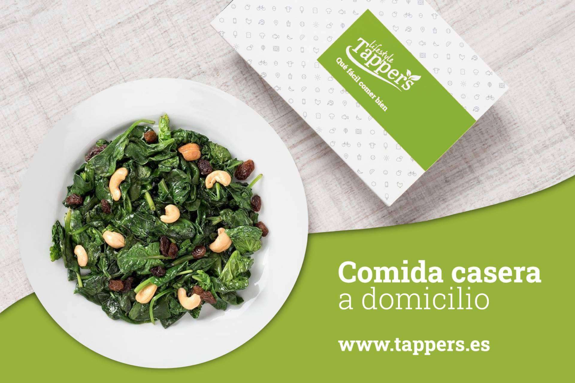 Menús a domicilio para veganos y vegetarianos de la mano de Tappers Lifestyle