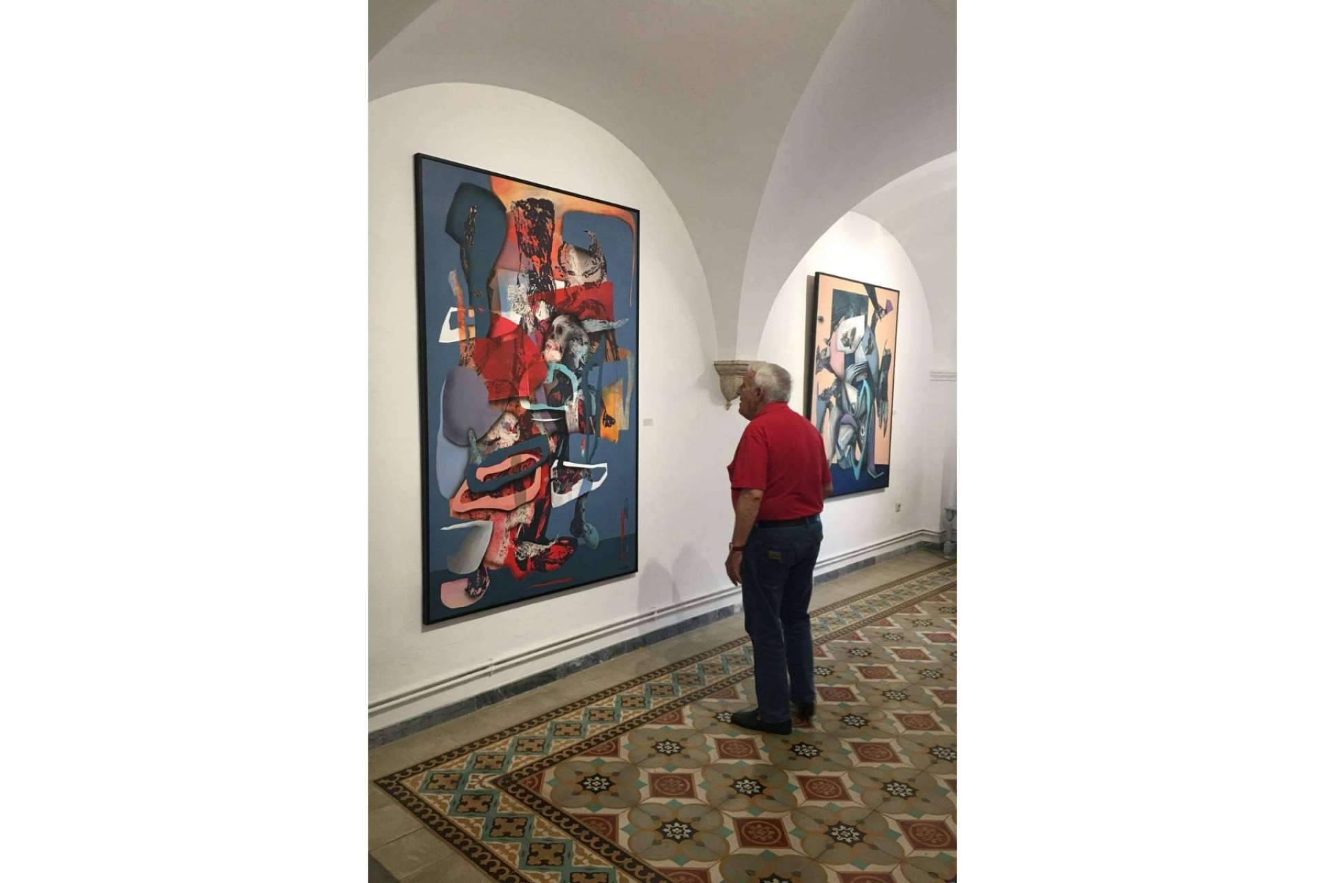 La exposición de Carlos Muñoz-Vargas en la Fundación Museo VanderLinde en Montánchez (Cáceres)