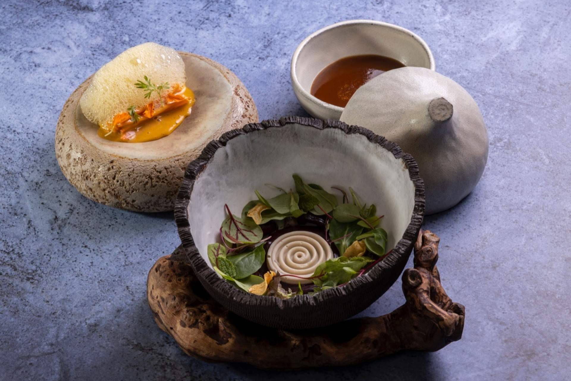 Efímeras obras de arte en la cocina