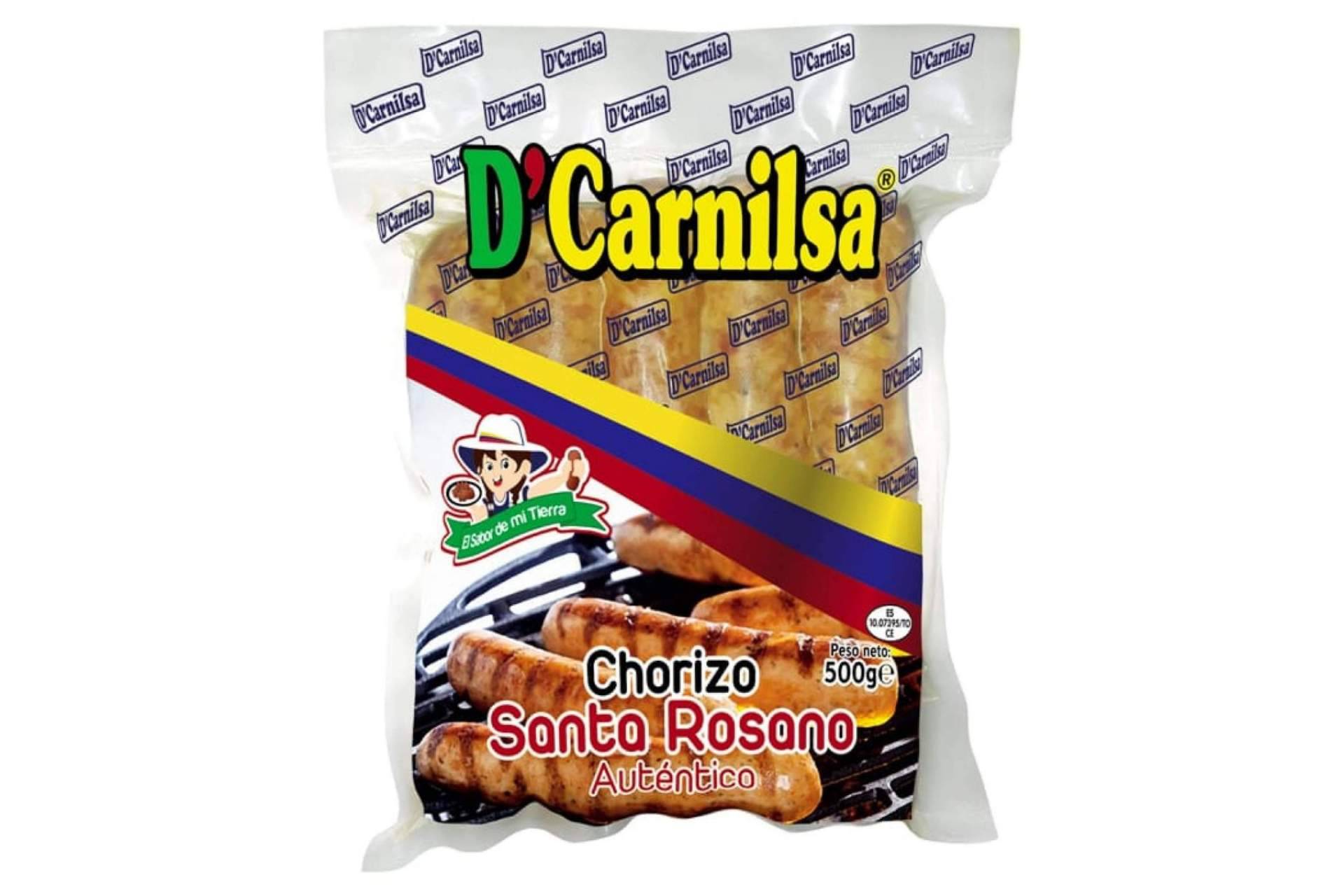 Santa Rosano, el auténtico chorizo colombiano, disponible en D’Carnilsa