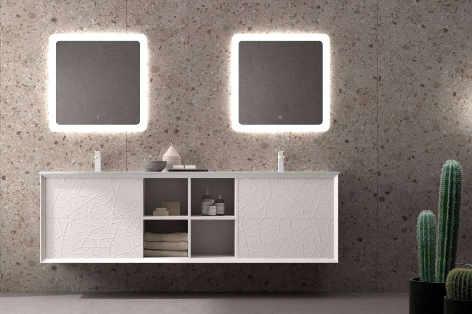 Bañoweb ofrece muebles de baño a medida y modernos