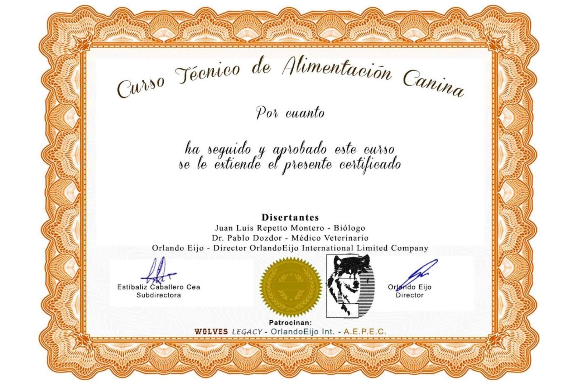Cursos adiestramiento canino gratis, respaldados por Wolves Legacy