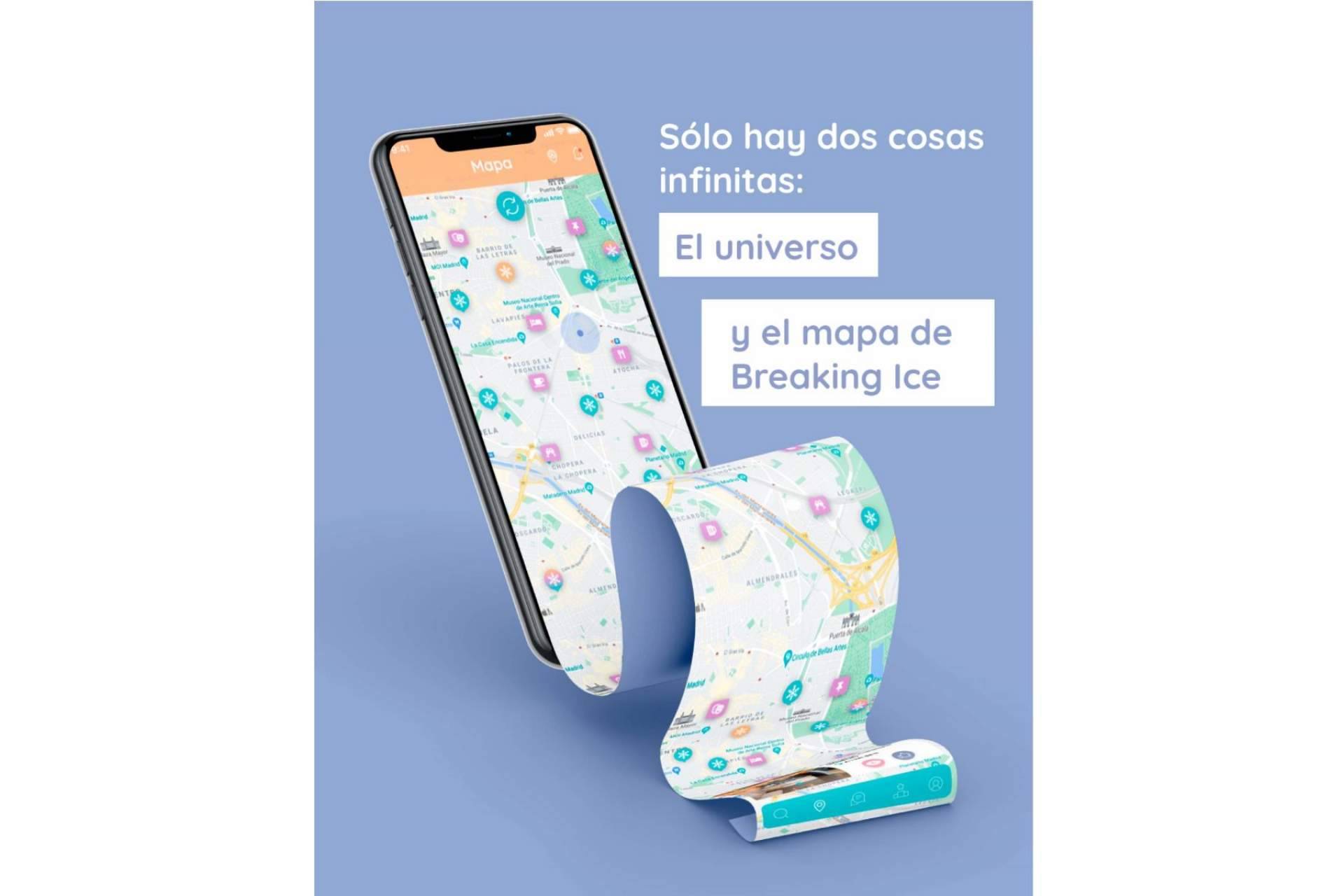 Los servicios que ofrece la aplicación para conocer gente Breaking Ice