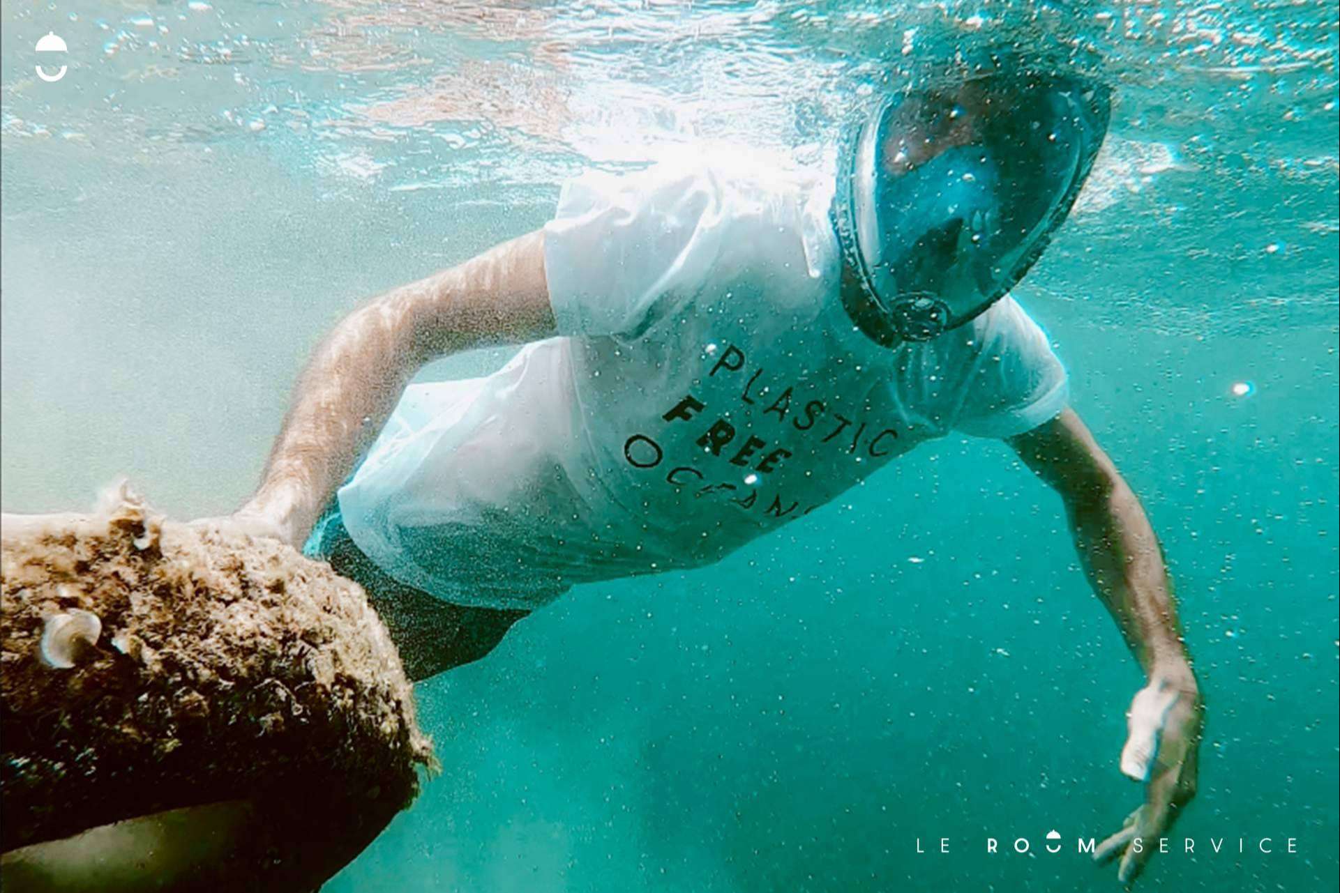 Le Room Service retirará 1,2 toneladas de plástico del mar Mediterráneo en colaboración con Gravity Wave