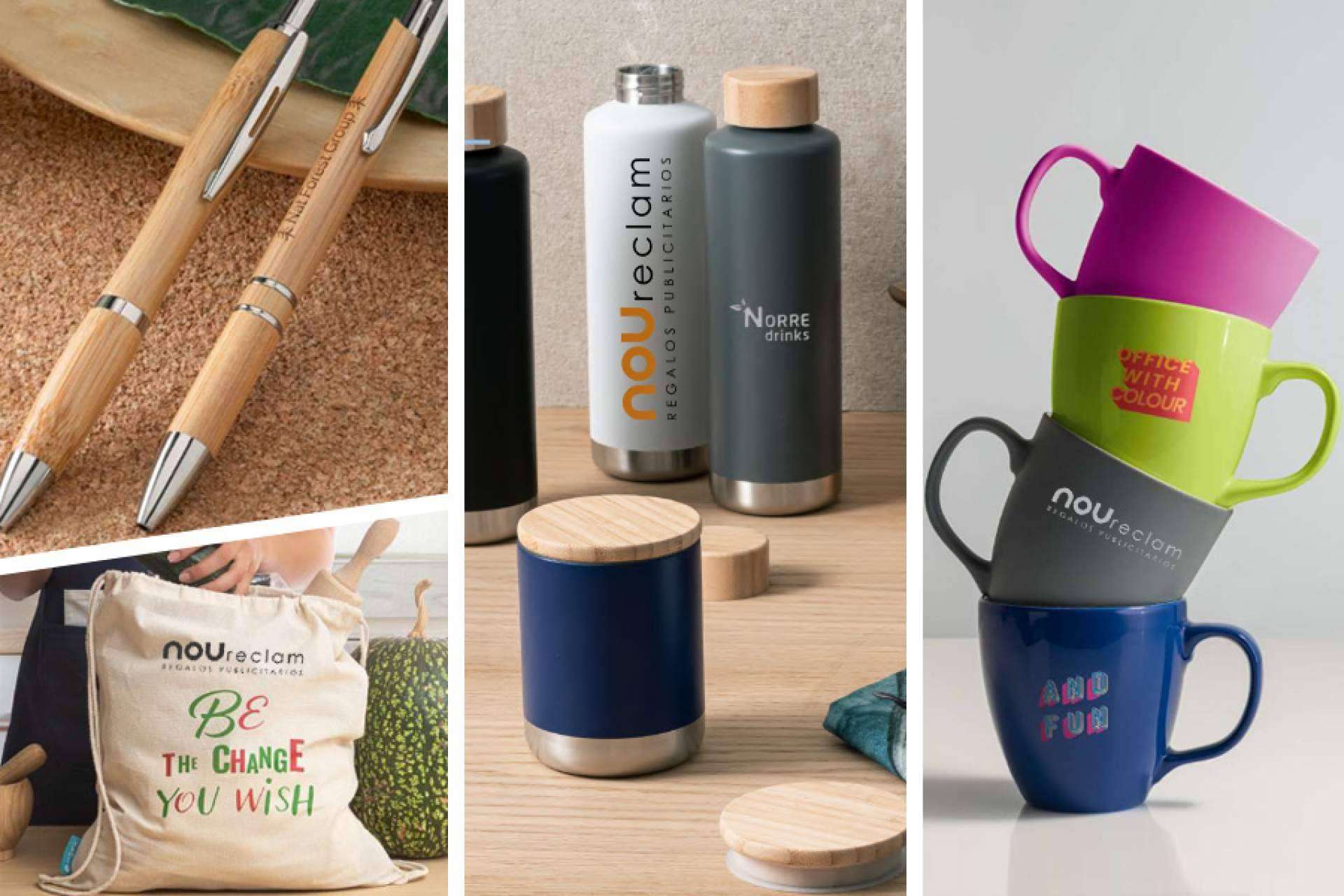 NouReclam dispone de regalos publicitarios personalizados y originales
