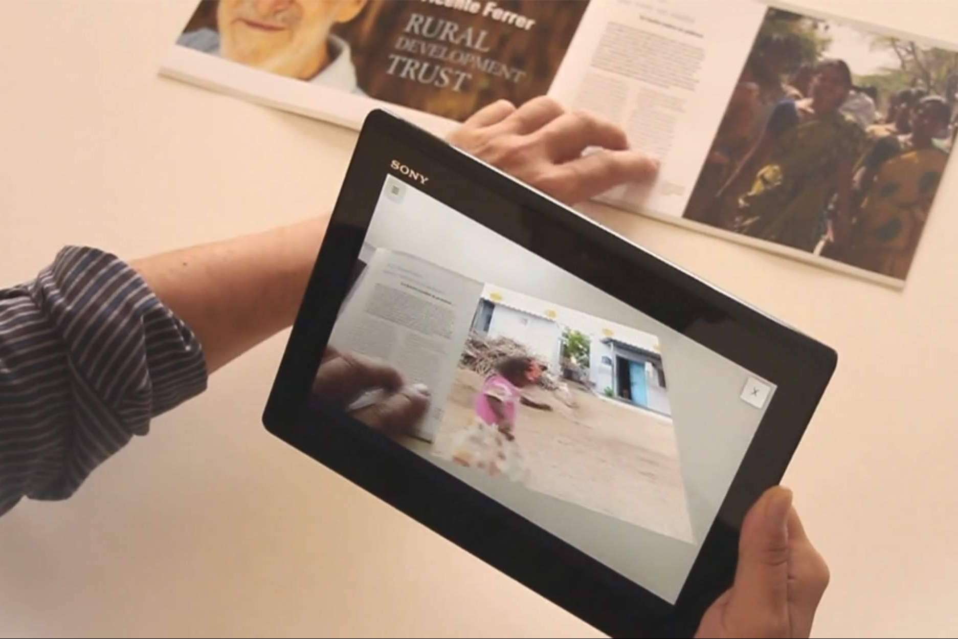 Para la Editorial RBA - BBVA se ha realizado un libro con realidad aumentada