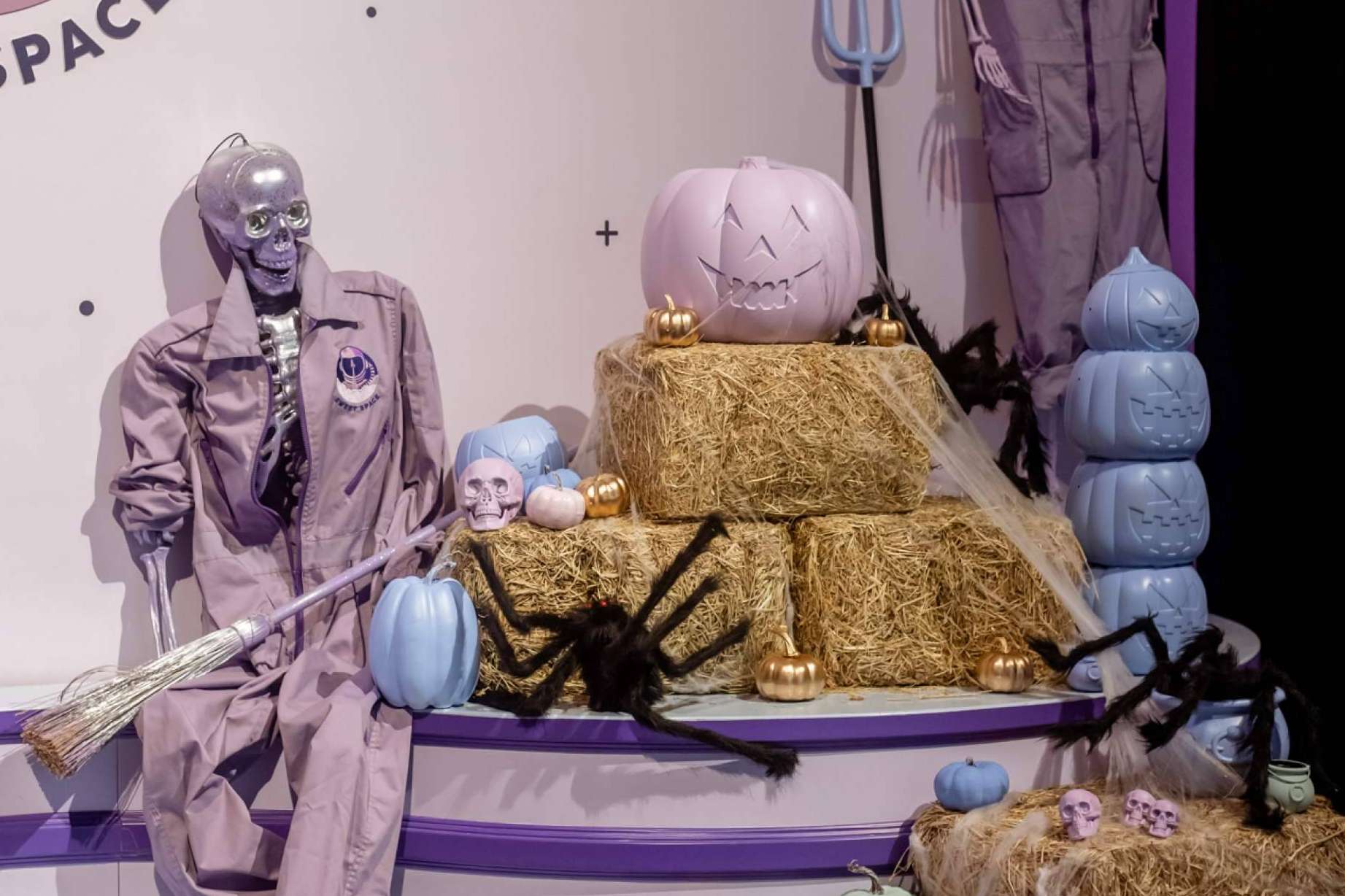 Halloween en Sweet Space, una decoración terroríficamente dulce