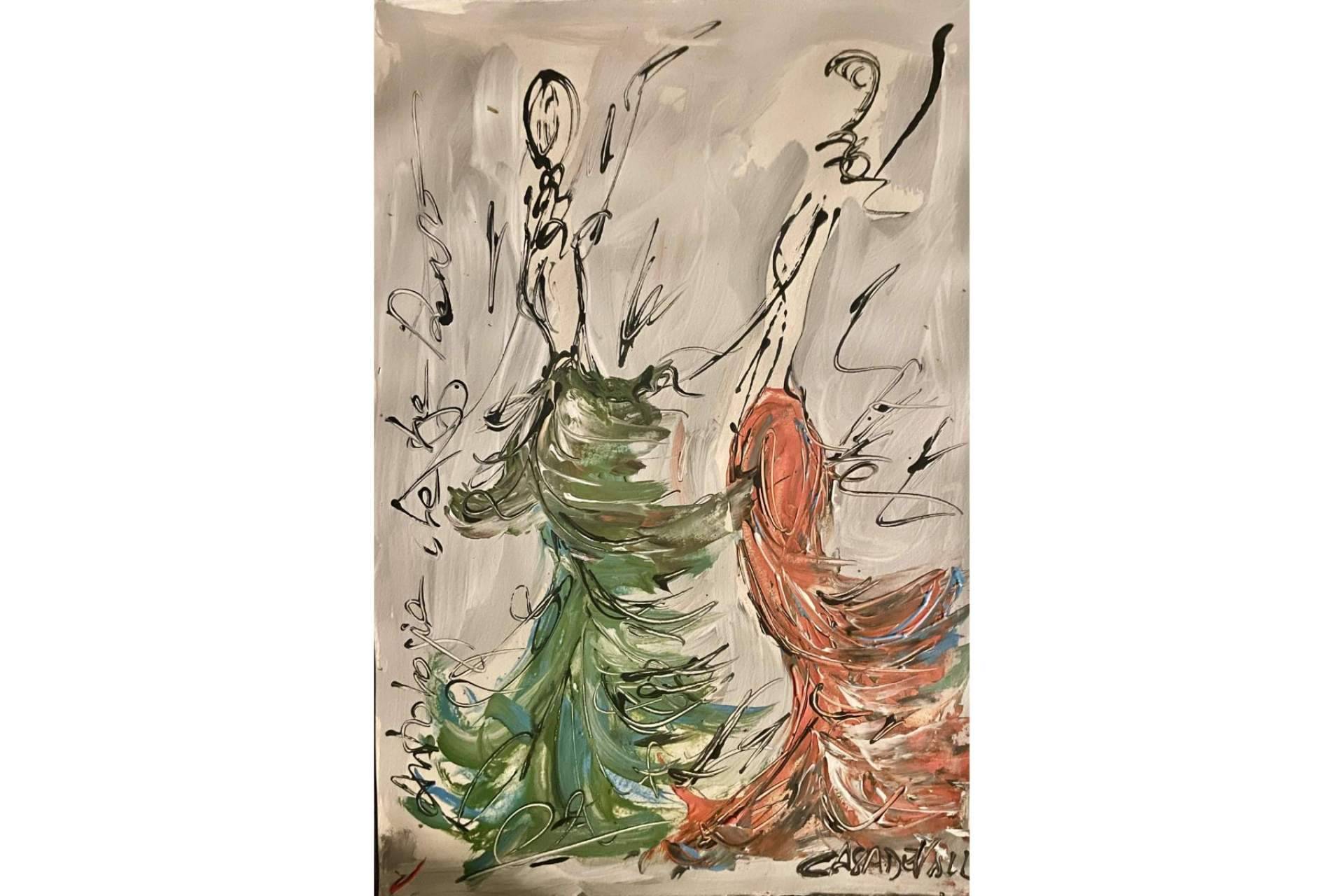 Cristina Casadevall, un arte flamenco diferente y abstracto