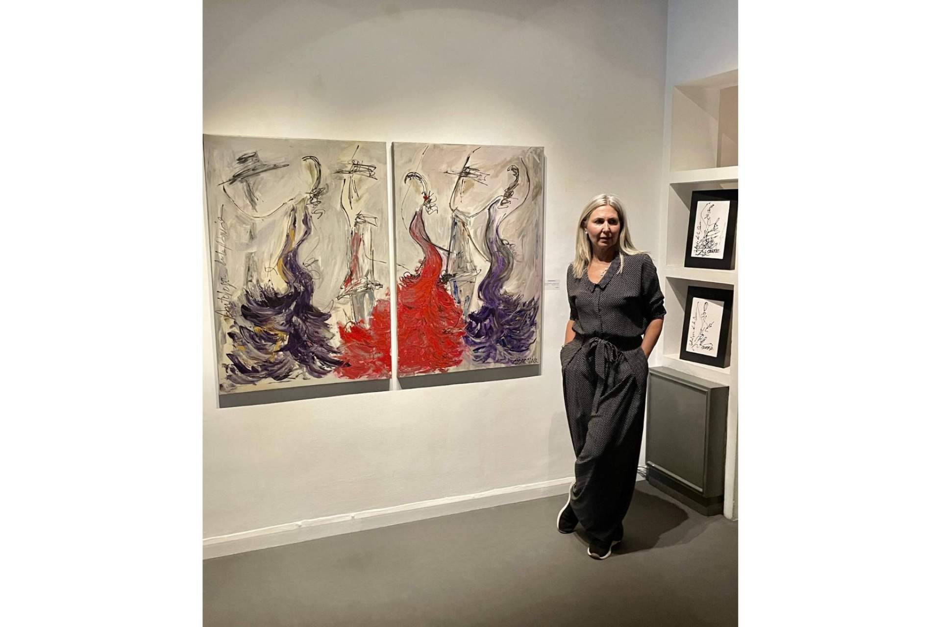 Cristina Casadevall y Serge Wetzel inauguran su exposición conjunta Art Lovers el 10 de noviembre