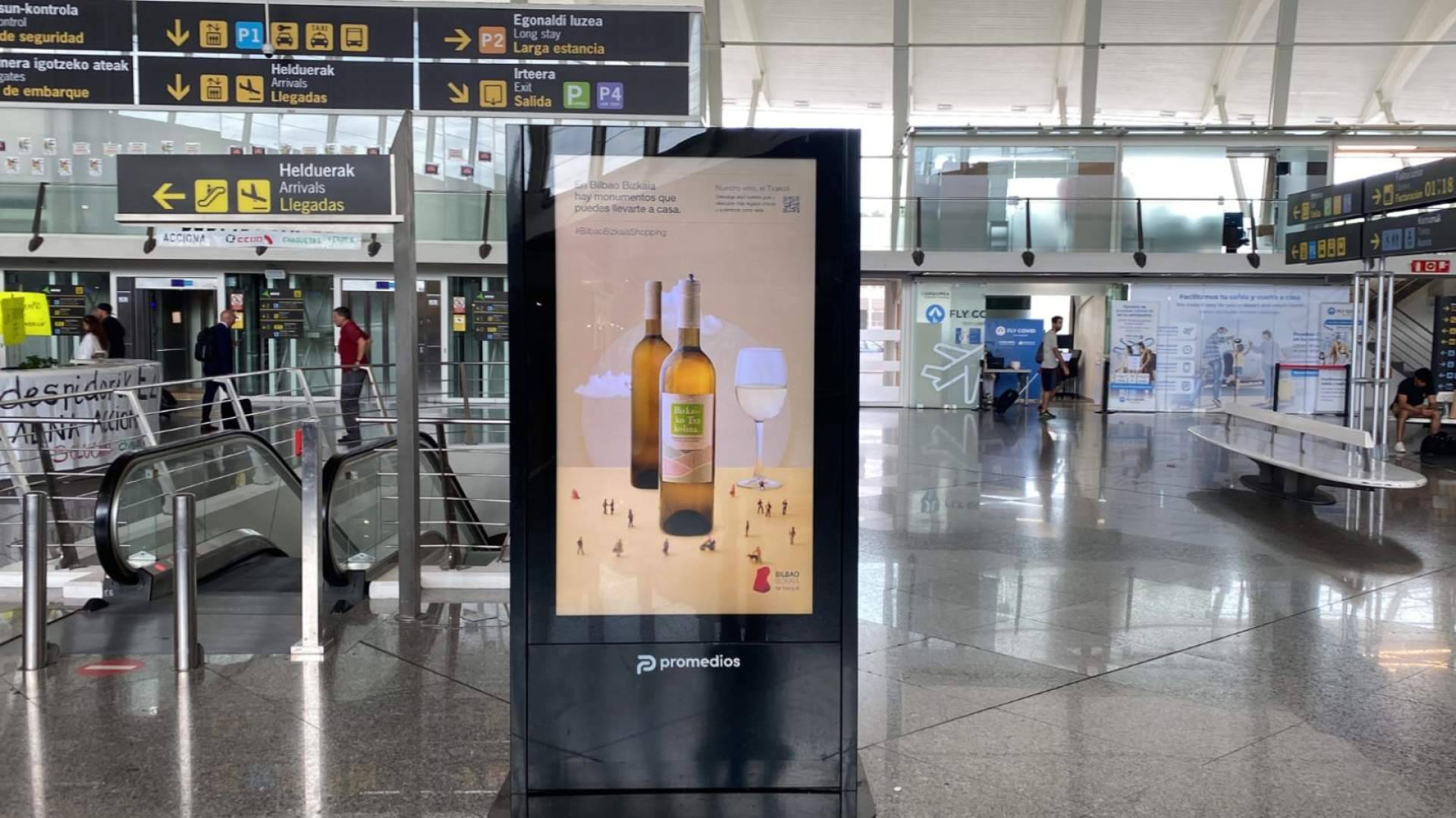 Publicidad digital en aeropuertos, de la mano de Promedios