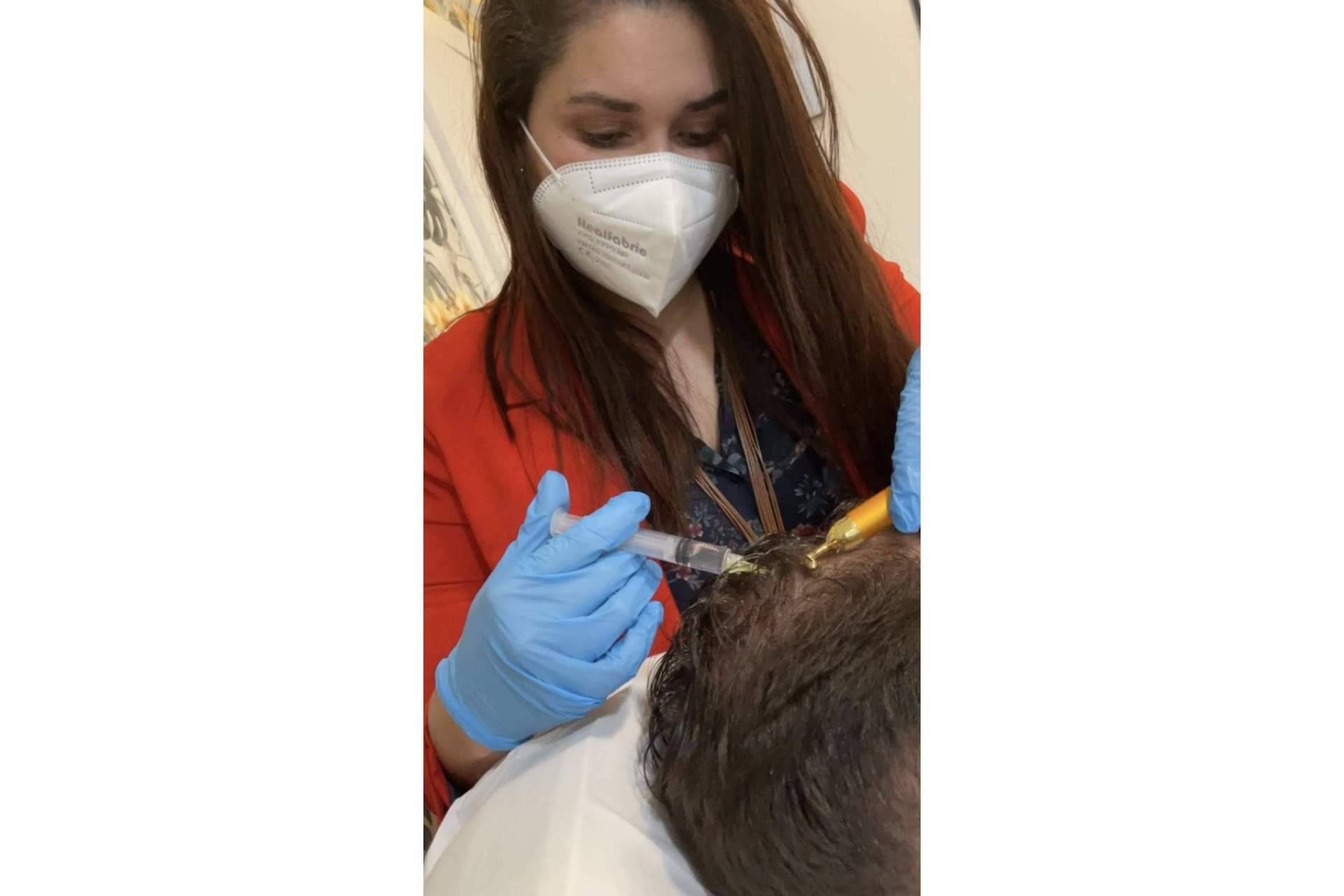 Cecilia Arthur y sus tratamientos para la caída de pelo