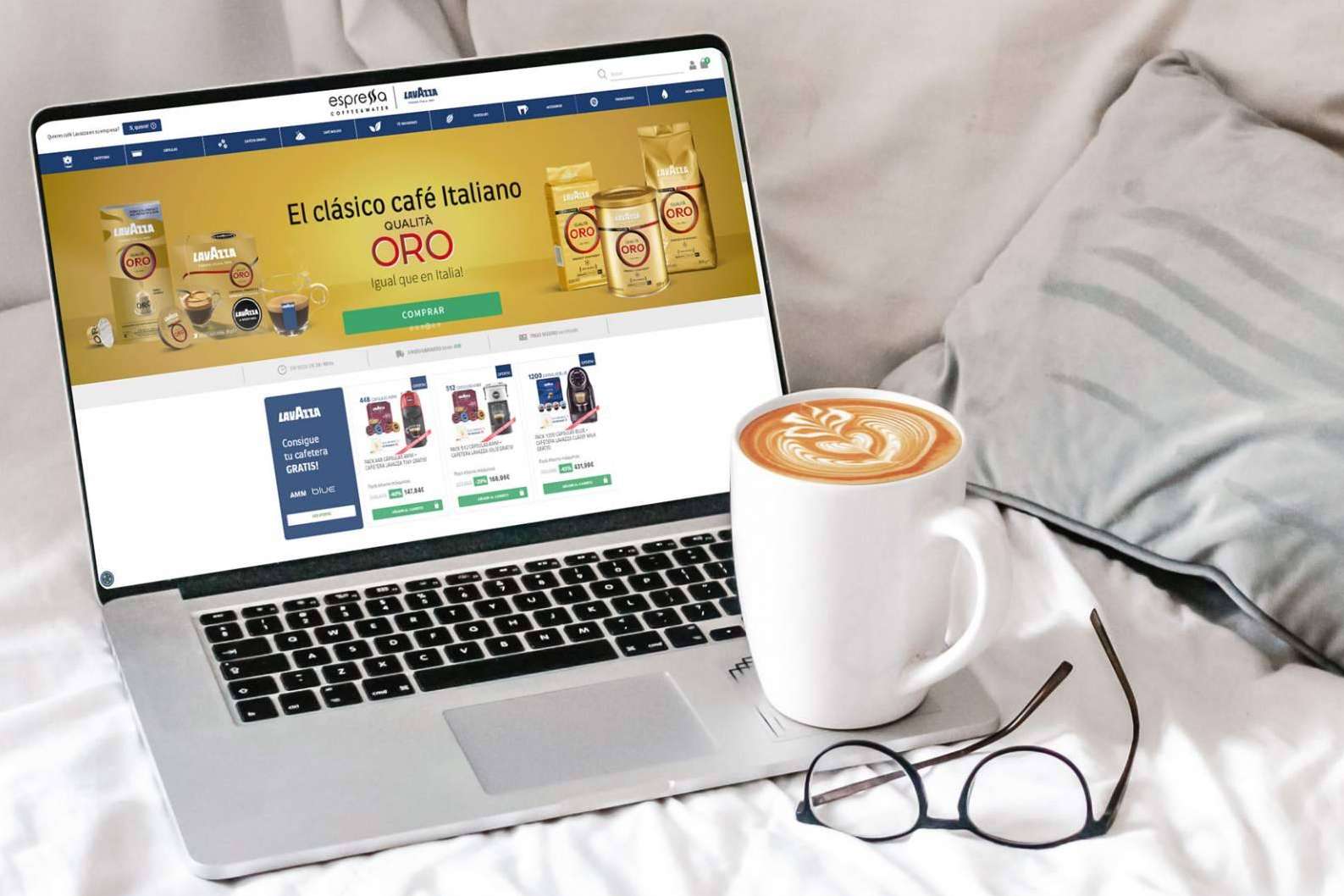 Espressa Coffee and Water, la tienda donde comprar café Lavazza