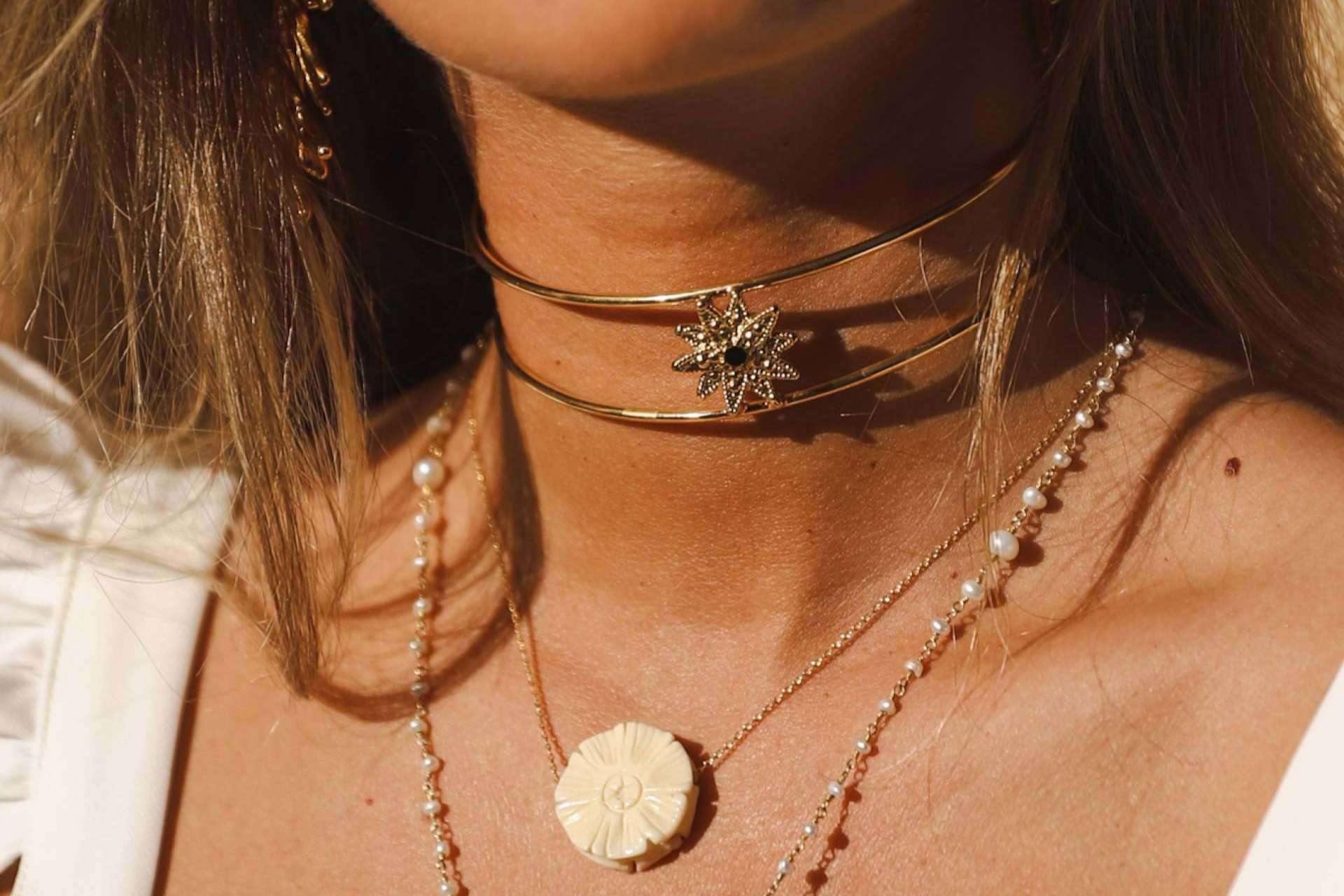 Combinar collares artesanales, la tendencia que no pasa de moda, por Trepillé