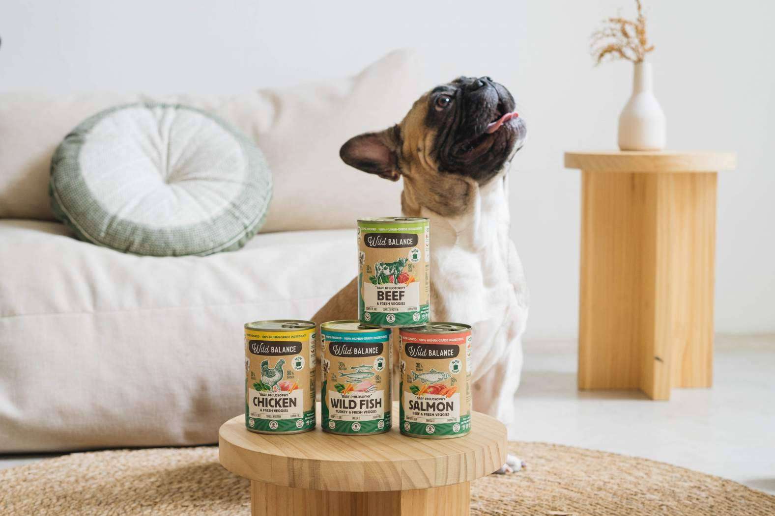 El mercado de la alimentación para mascotas se revoluciona con el lanzamiento del BARF cocinado al vapor en lata de Wild Balance