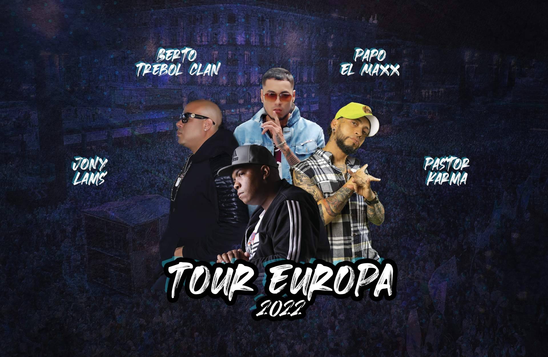 Ha finalizado el Tour Old School Ft. New School de Papo El Maxx y Berto Trebol Clan 2022 por España