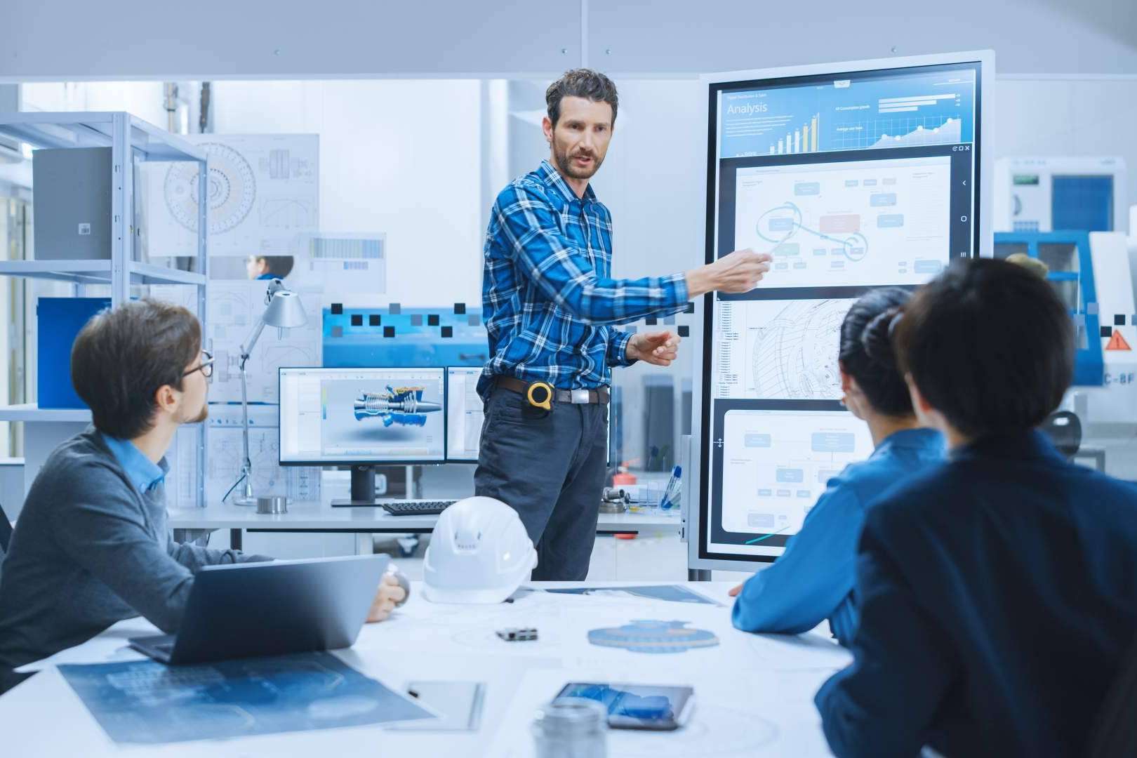 La importancia de preparar una presentación digital de una empresa para reuniones online