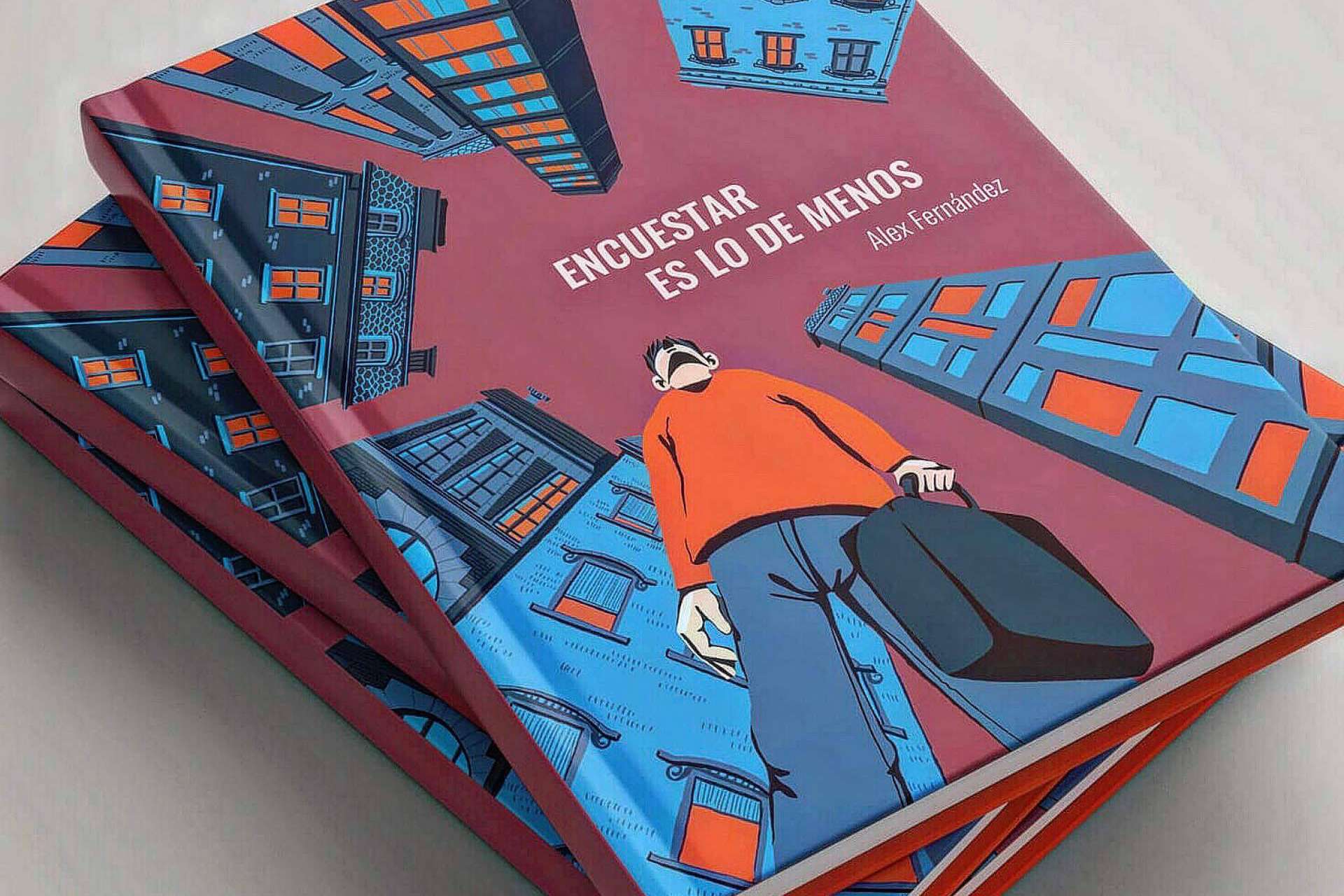 Sobre la novela de intriga, crítica social y diversión 'Encuestar es lo de menos'