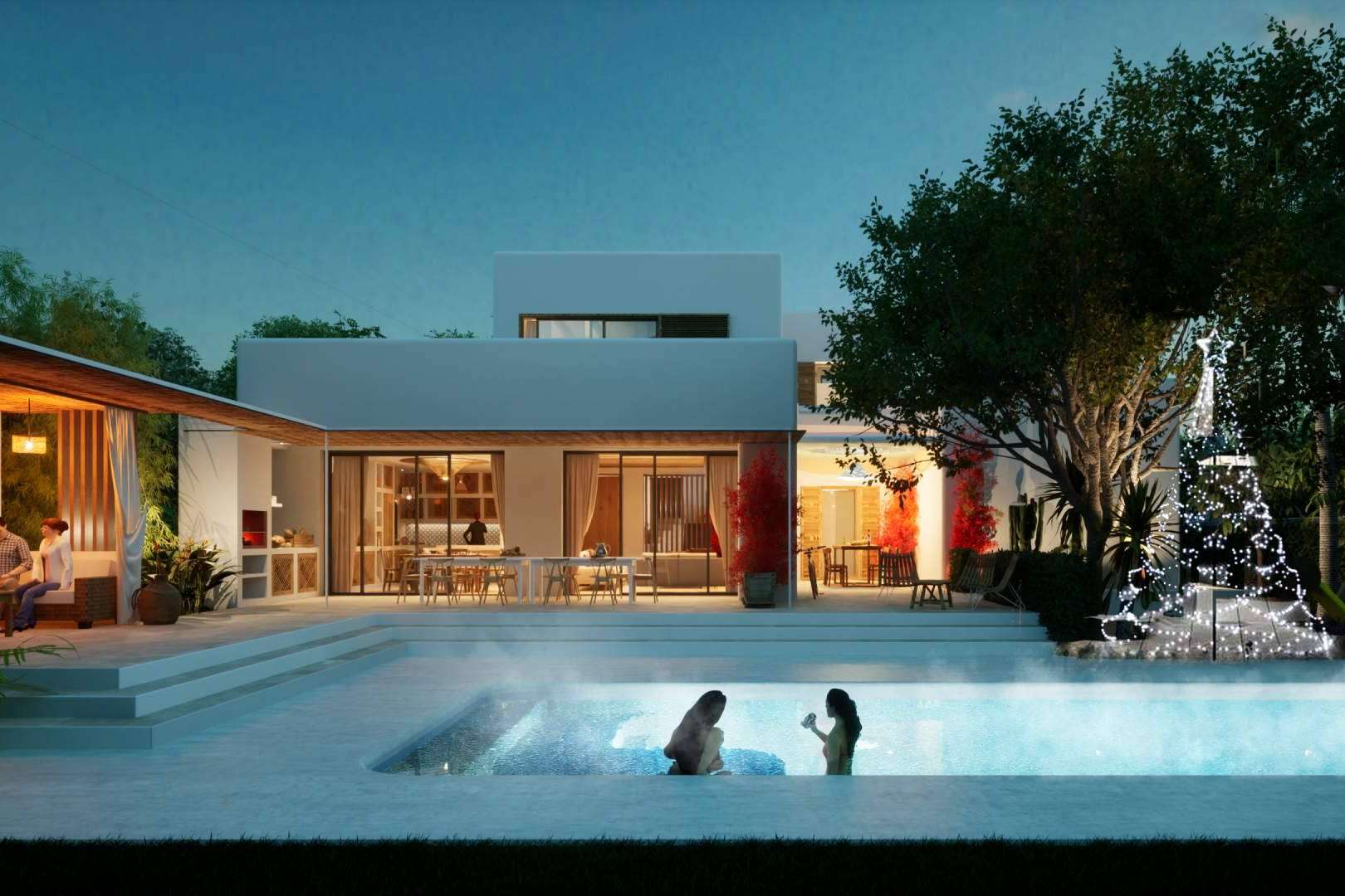 Pacheco Arquitectos  permite decorar el hogar en Navidad sin arruinarse