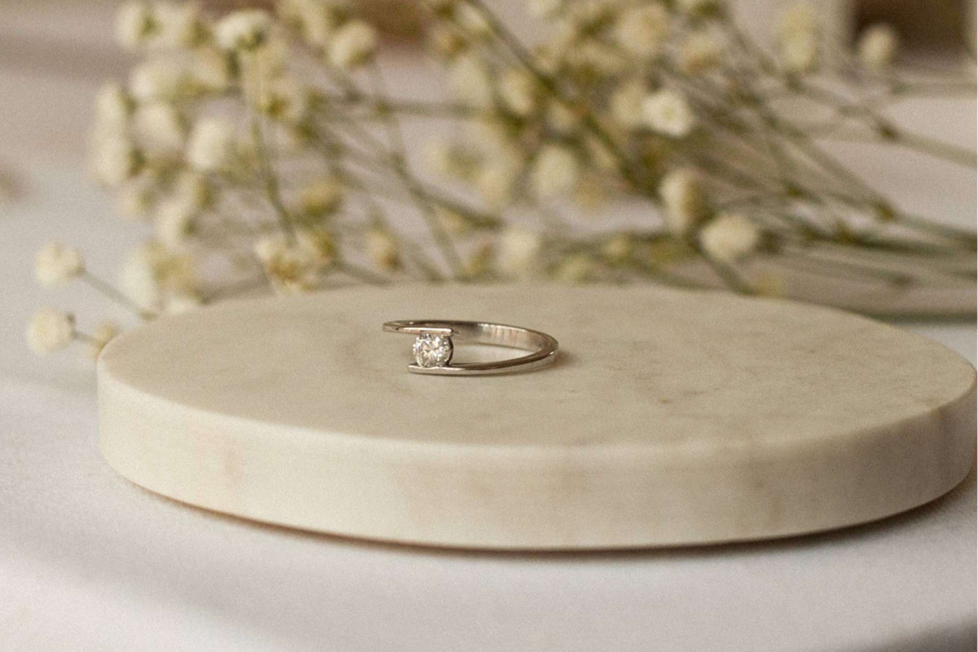 Regalar un anillo de compromiso en Navidad