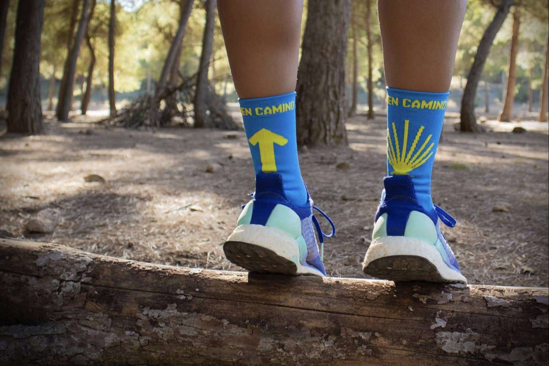 Calcetines diseñados para recorrer el Camino de Santiago