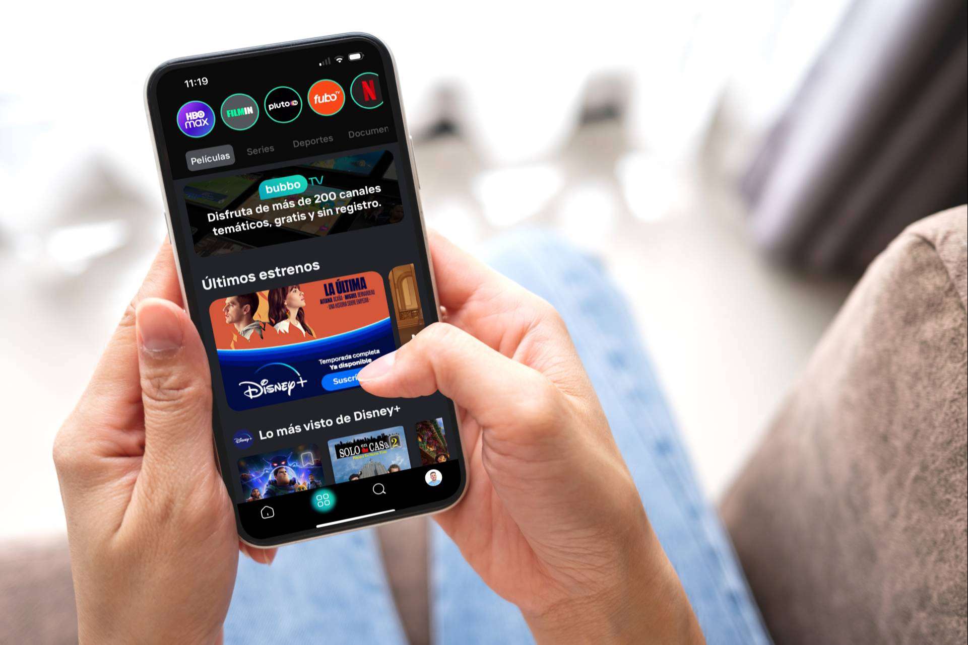 Bubbo, la nueva red social para elegir qué ver en las plataformas de streaming favoritas