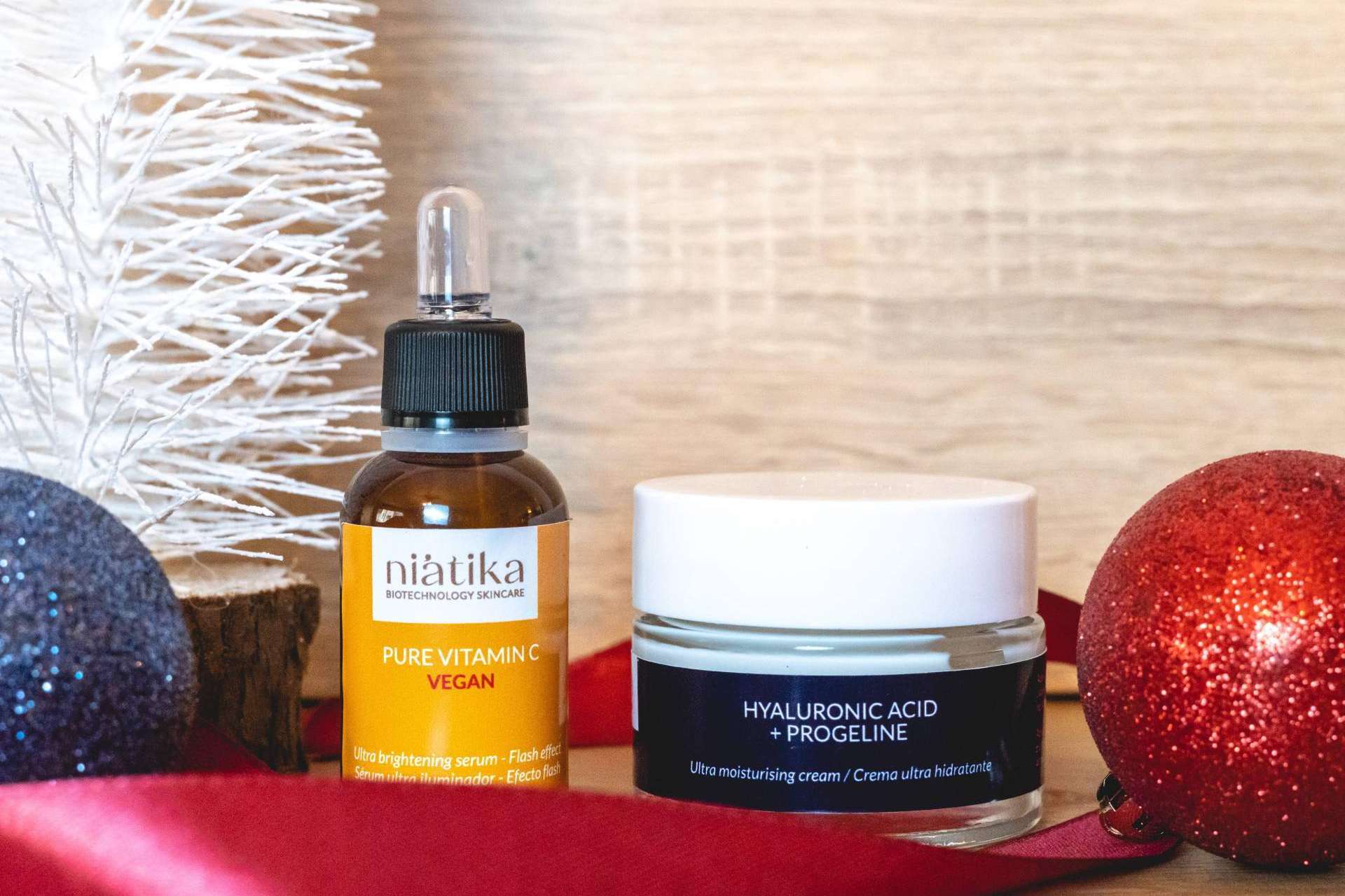 Pack beauty de cosmética natural para regalar esta Navidad, de la mano de Niátika