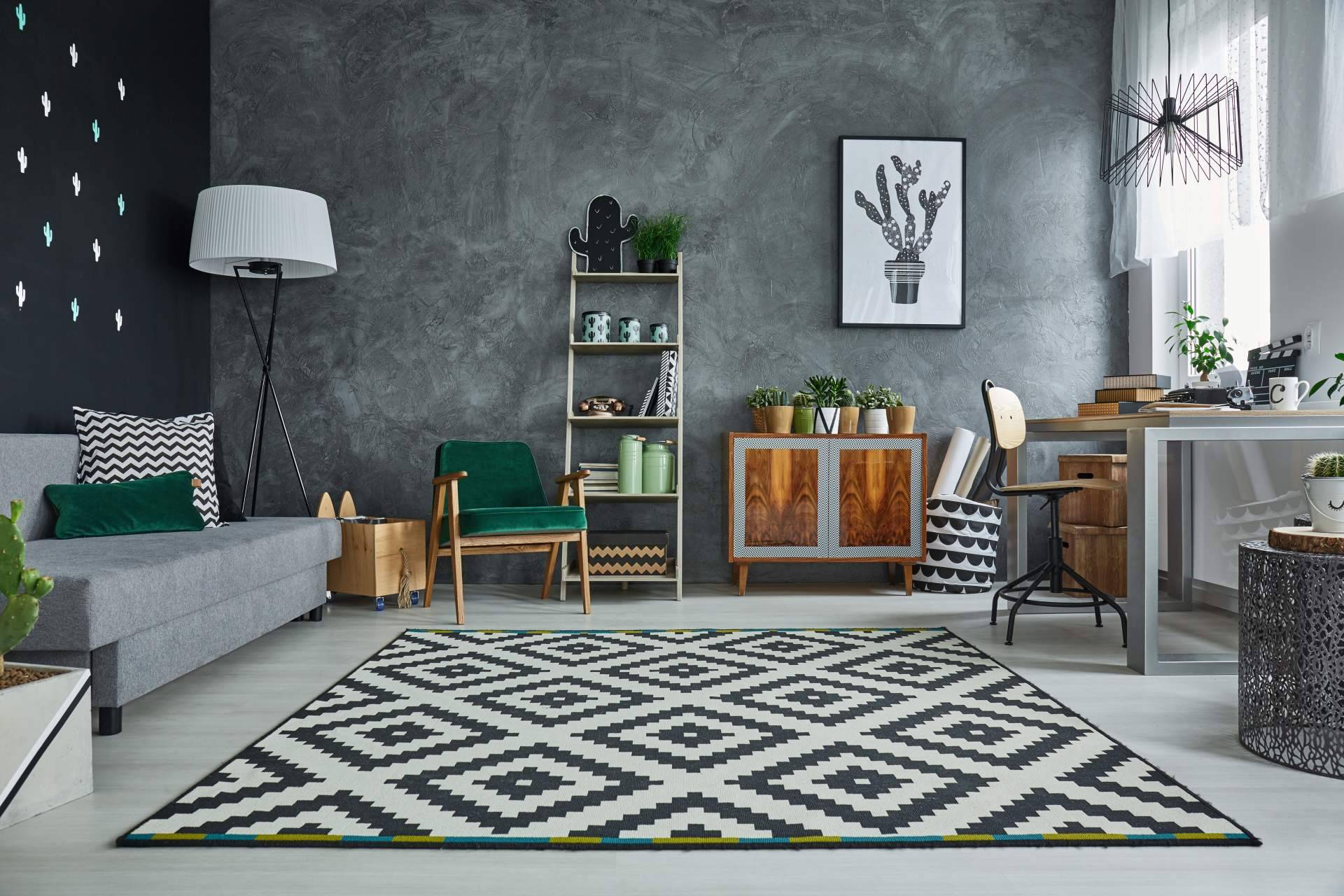 Los beneficios de decorar una casa con alfombras