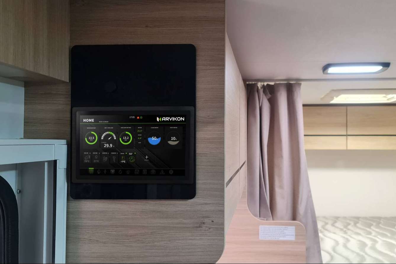 ARVIKON presenta la domótica revolucionaria con acceso remoto para campers y autocaravanas