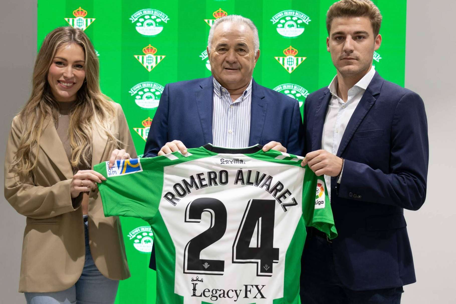 Romero Álvarez S.A. será patrocinador oficial del Real Betis Balompié durante las próximas tres temporadas