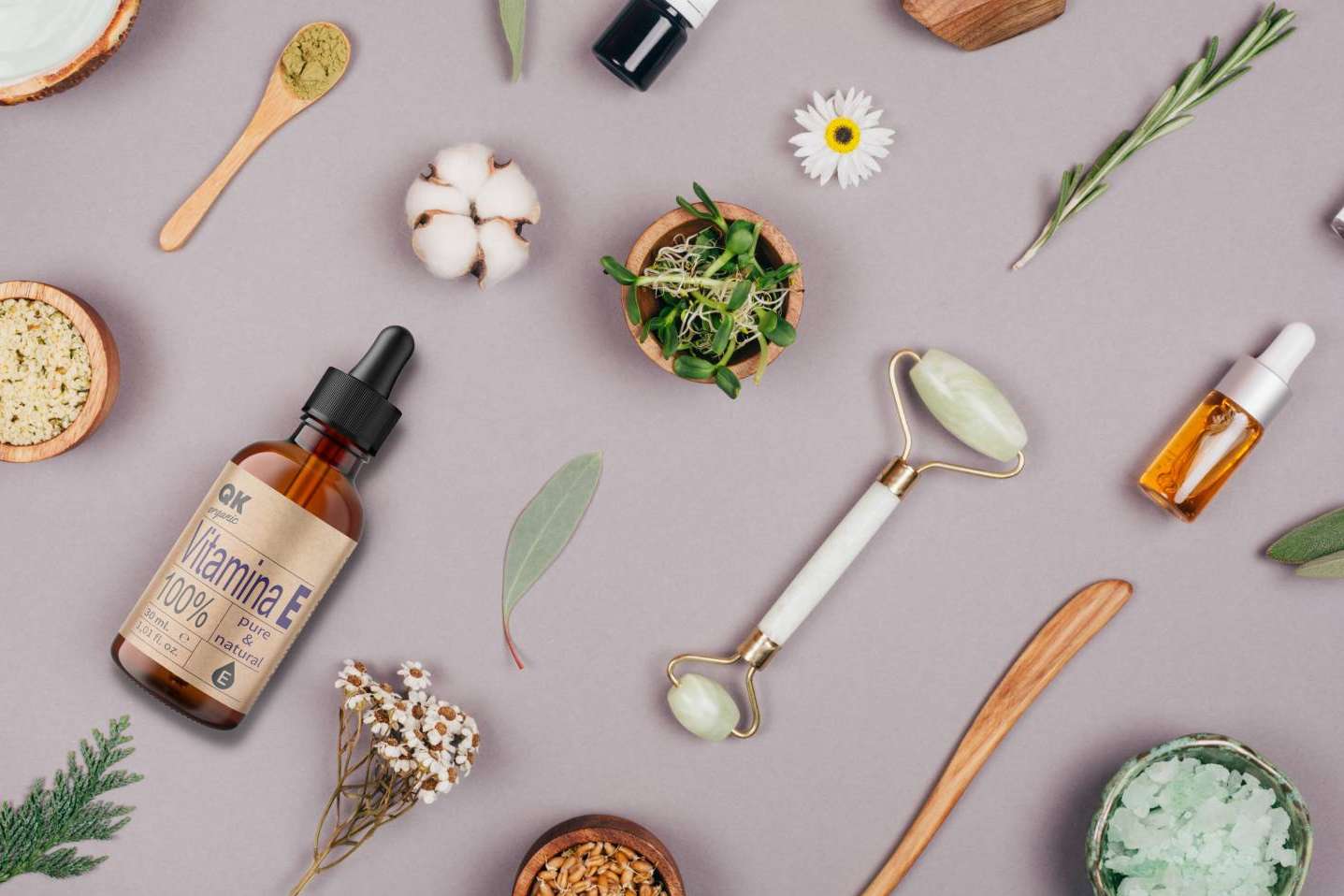 QKnatur enumera las ventajas de aplicarse vitamine E pura para la piel
