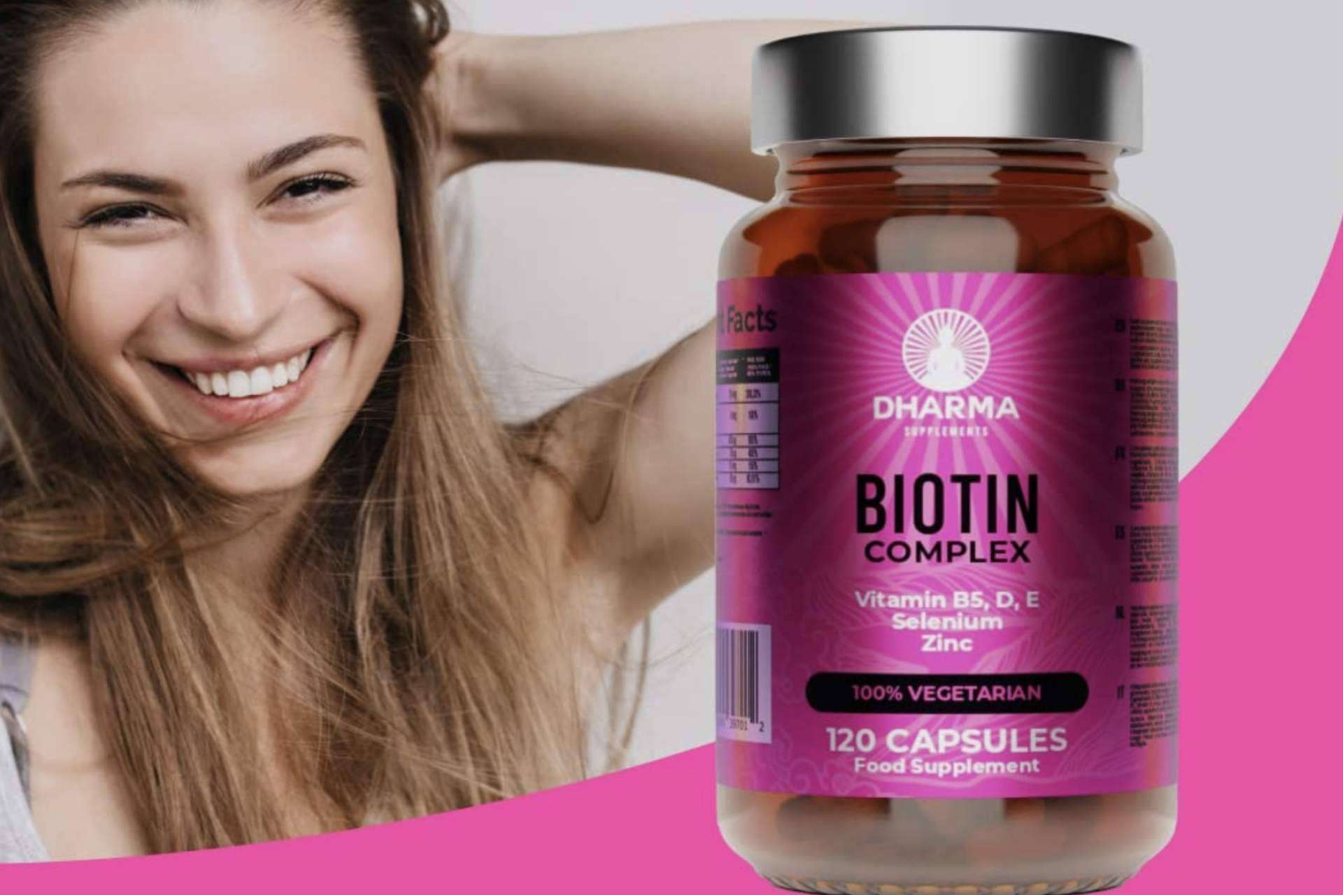 ¿Qué es la biotina y los beneficios que aporta al cabello?, por Dharma Supplements