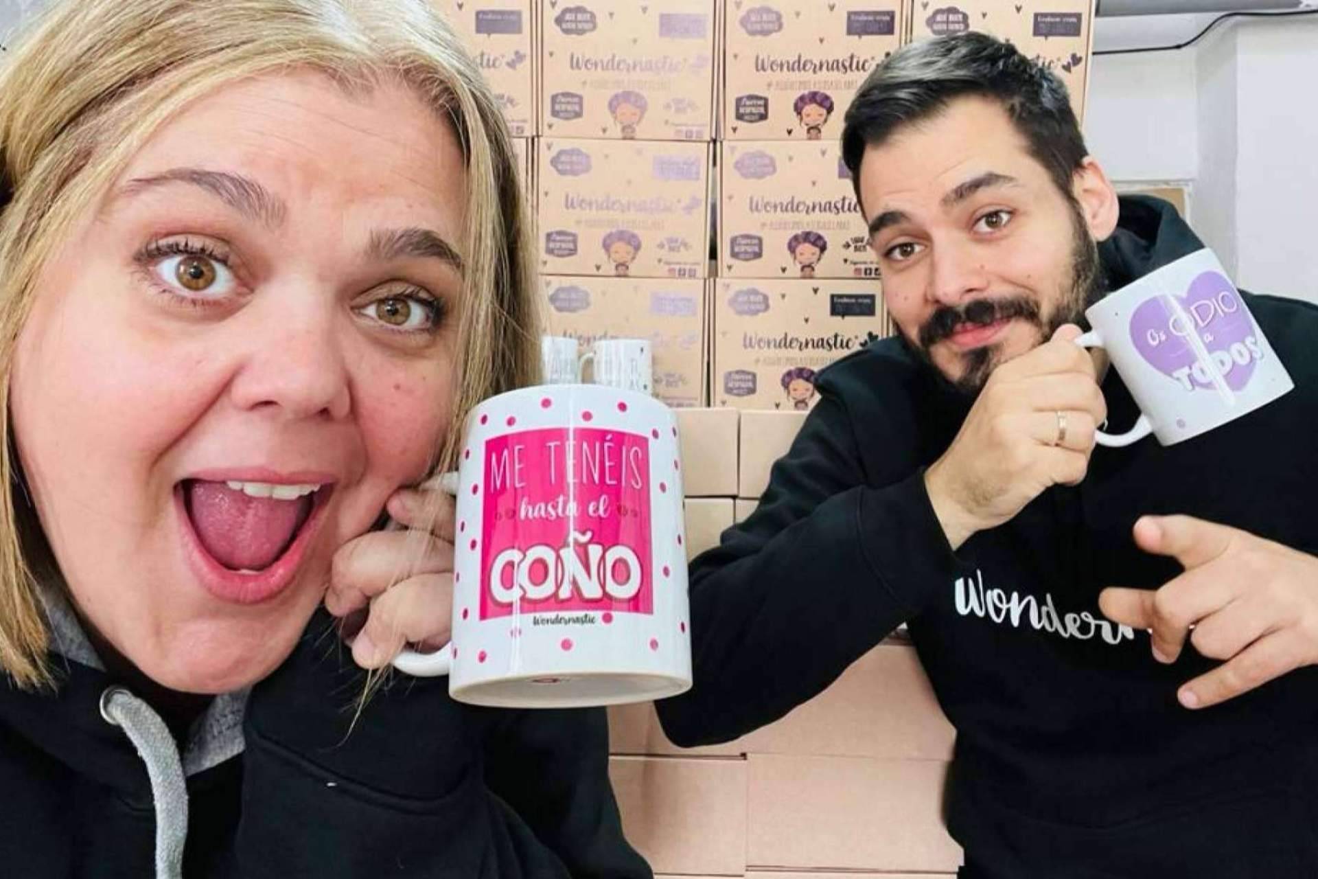 Tazas divertidas para regalar, con Wondernastic