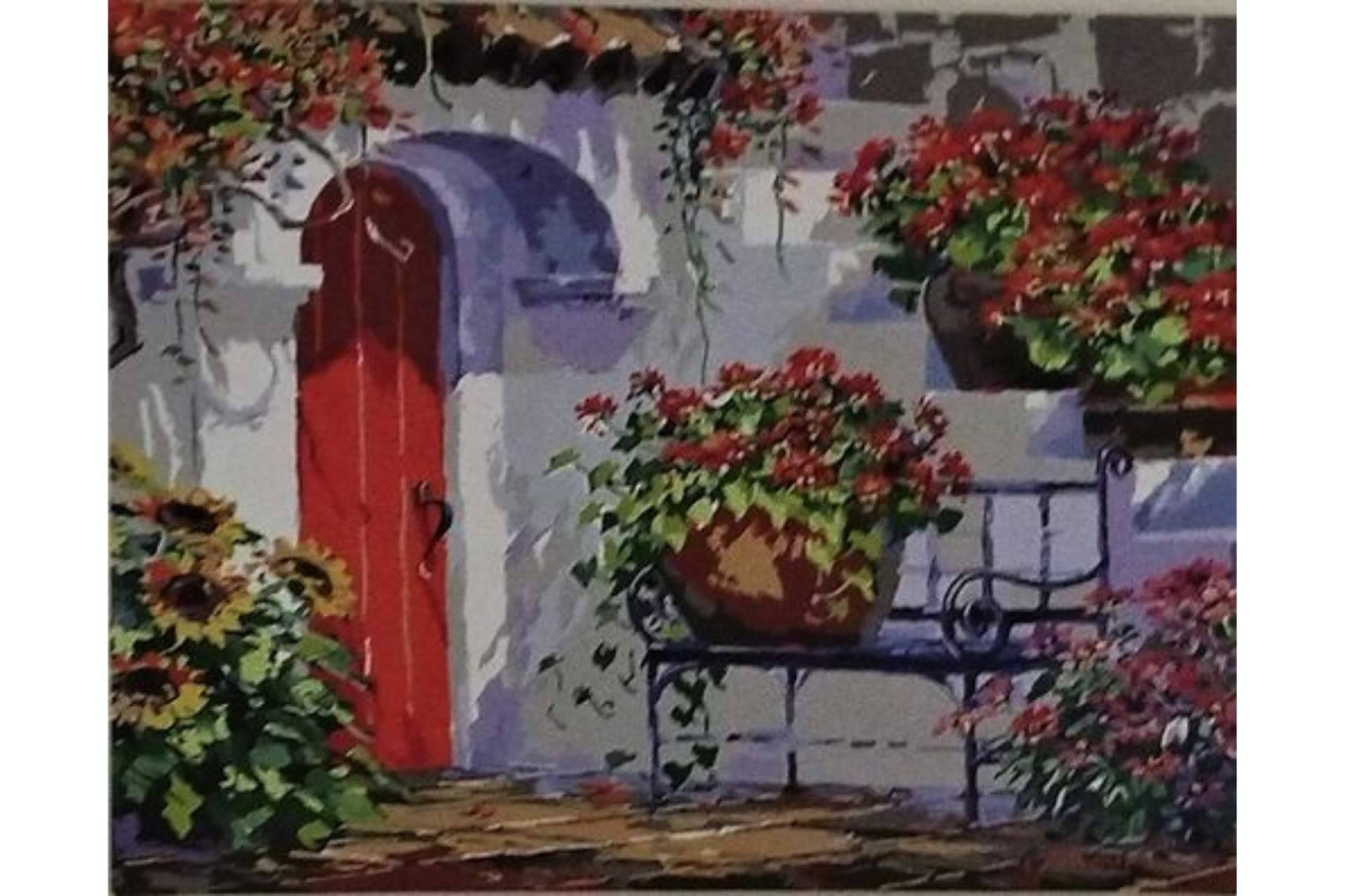 Pintura por números con los kits de Canvas By Numbers